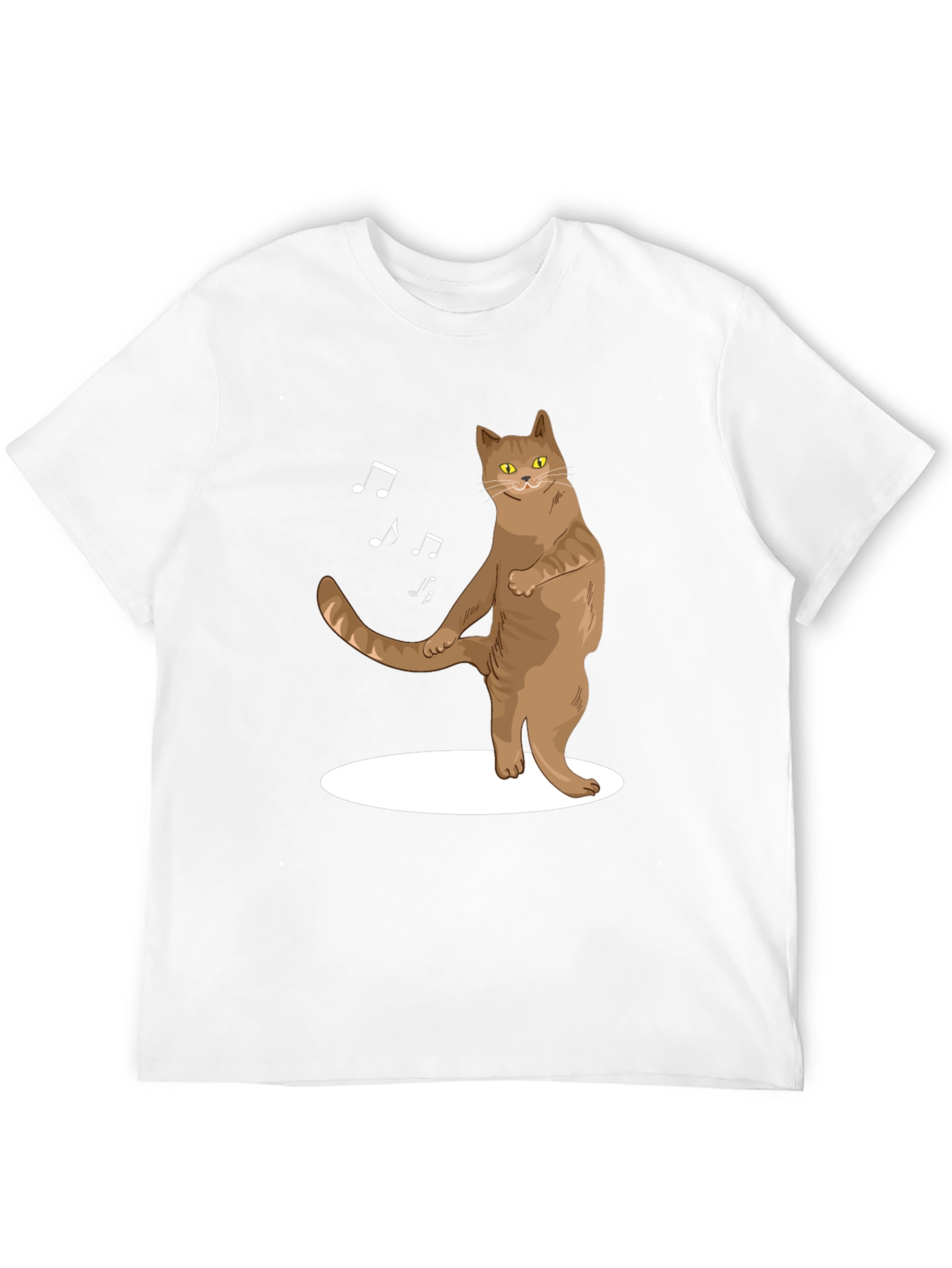 Dancing Cat T-Shirt - Funny Music Lover Tee