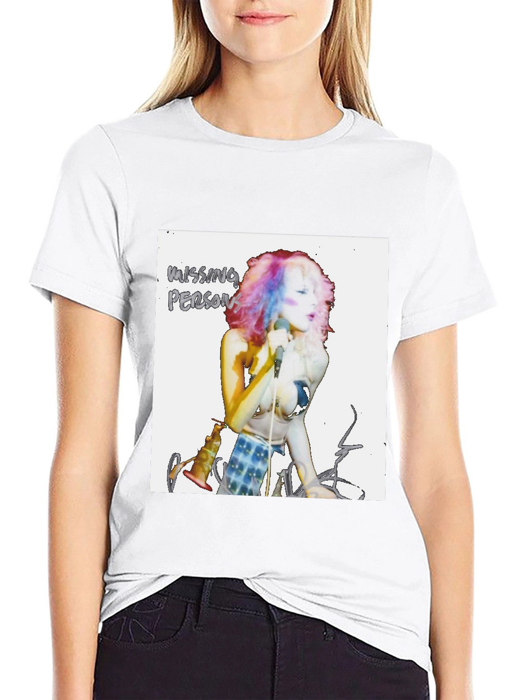 Missing Persons Band T-Shirt - Retro Graphic Tee