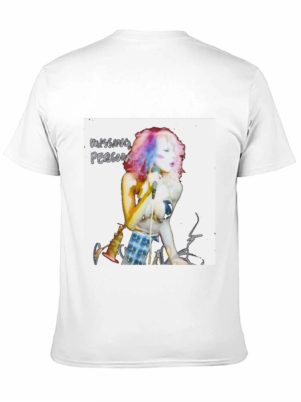 Missing Persons Band T-Shirt - Retro Graphic Tee