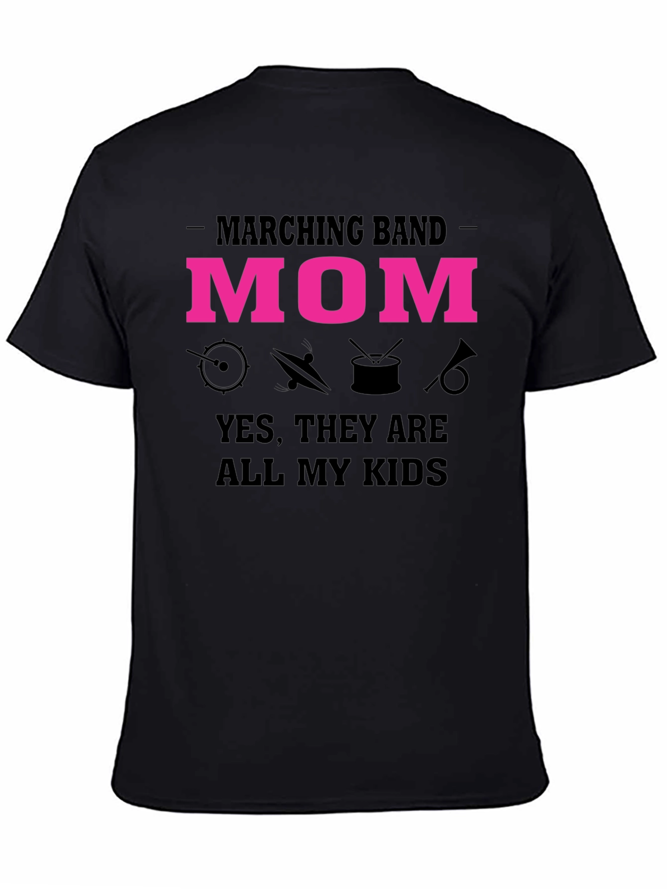 Marching Band Mom Graphic T-Shirt
