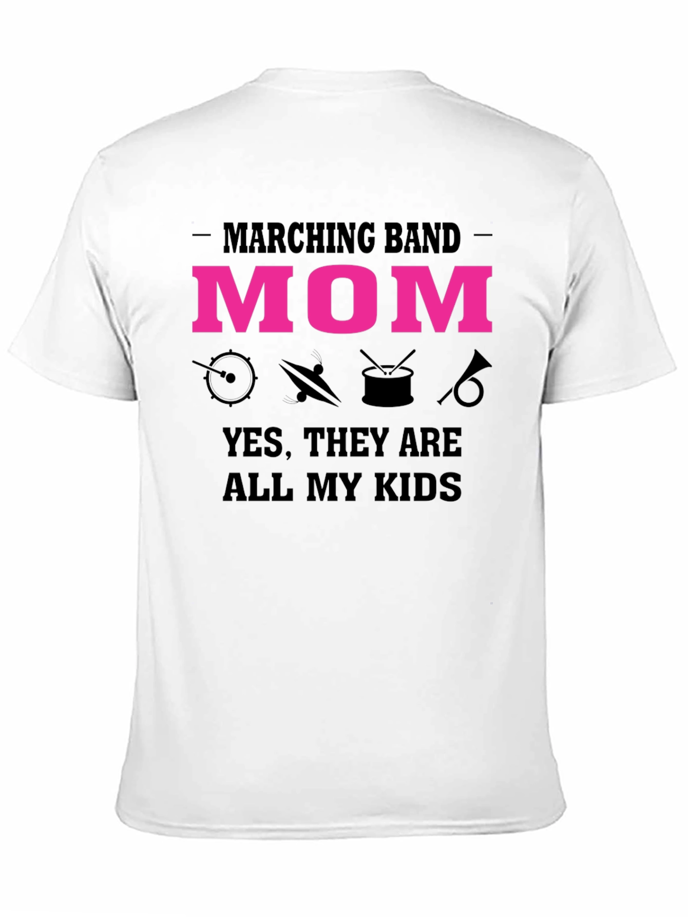 Marching Band Mom Graphic T-Shirt