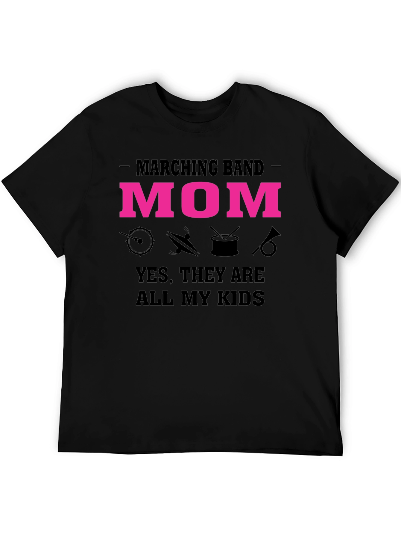 Marching Band Mom Graphic T-Shirt