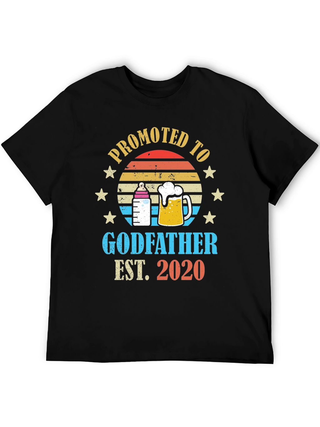Promoted to Godfather Est. 2020 T-Shirt