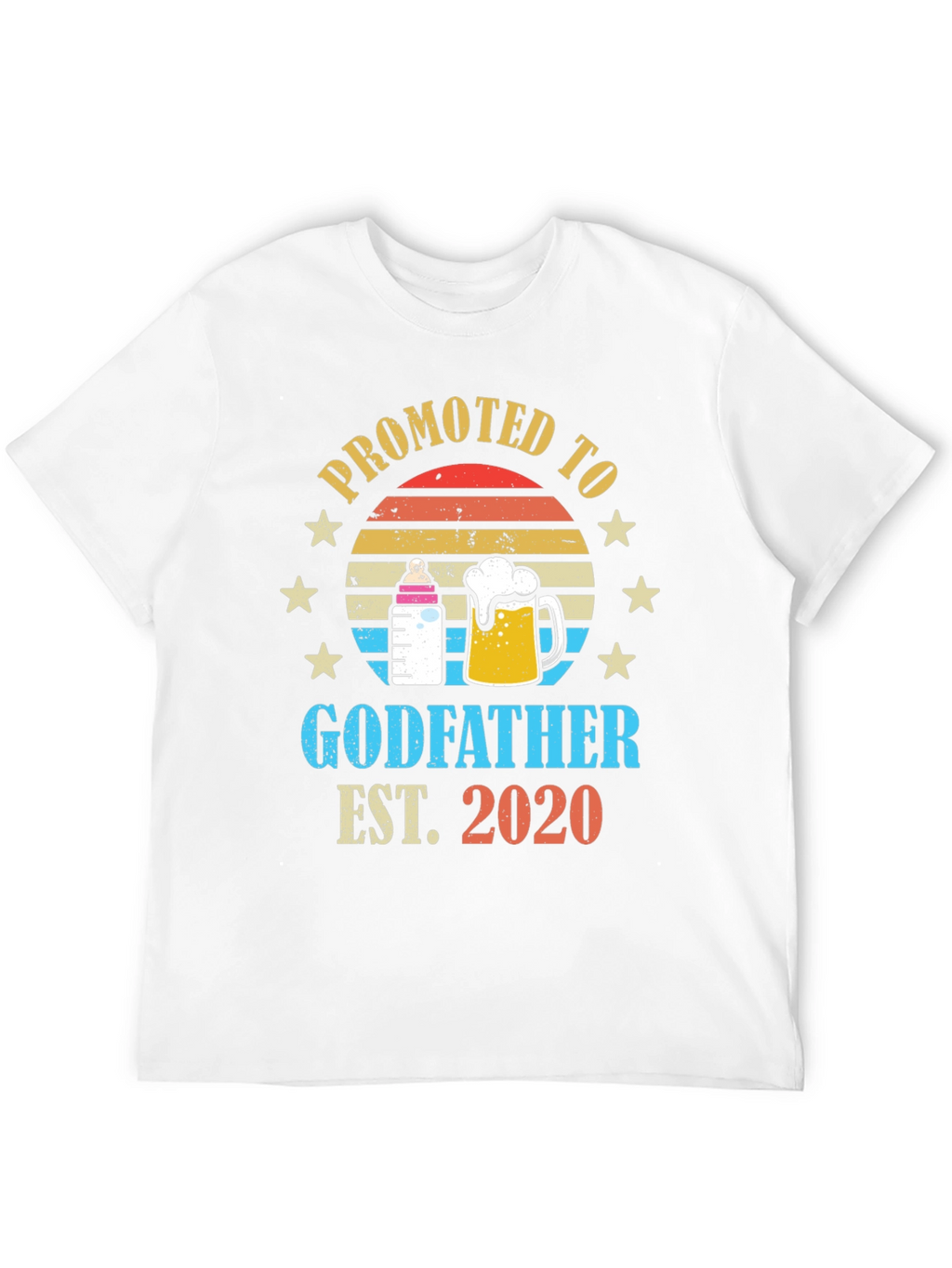 Promoted to Godfather Est. 2020 T-Shirt