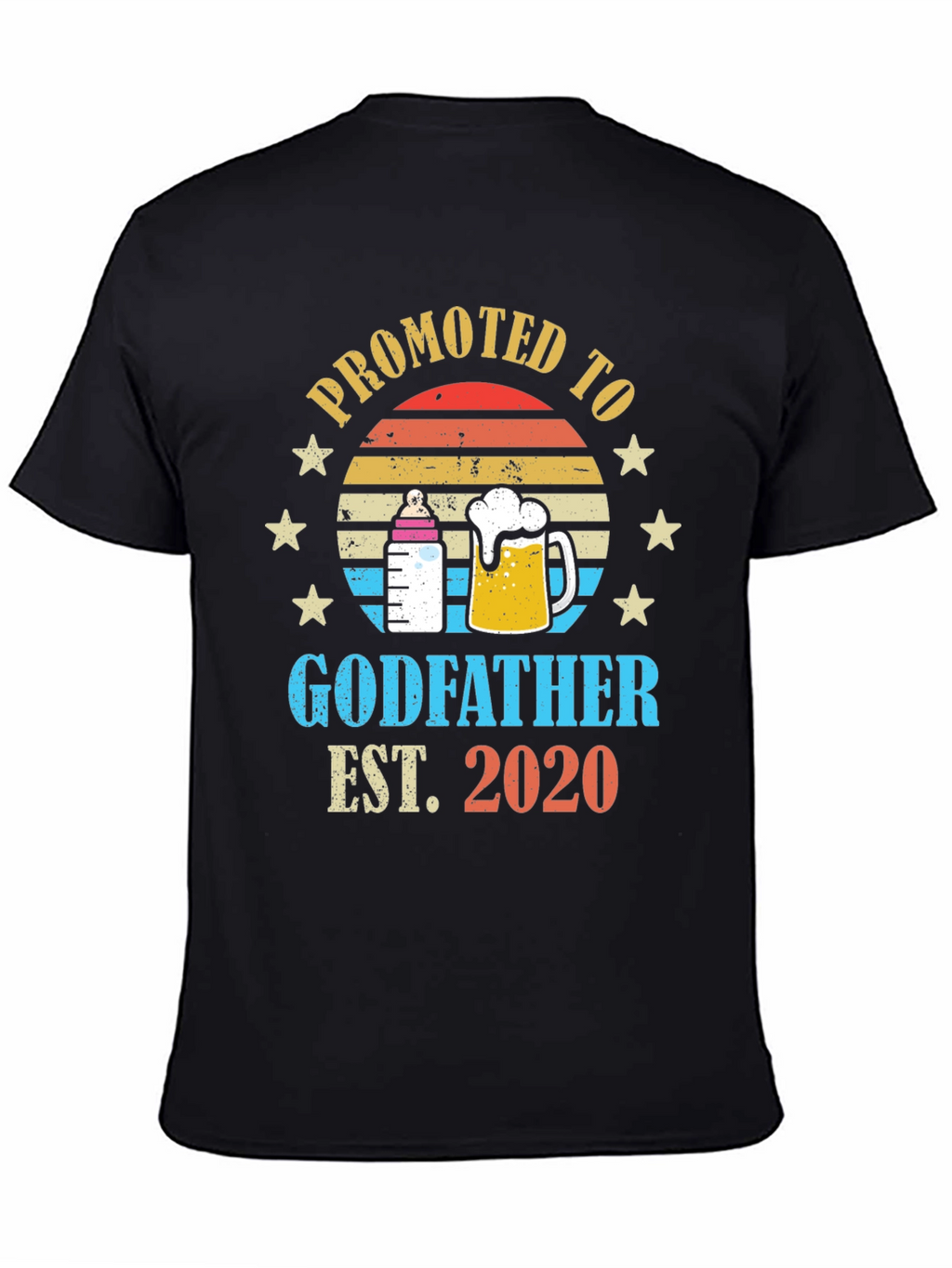 Promoted to Godfather Est. 2020 T-Shirt