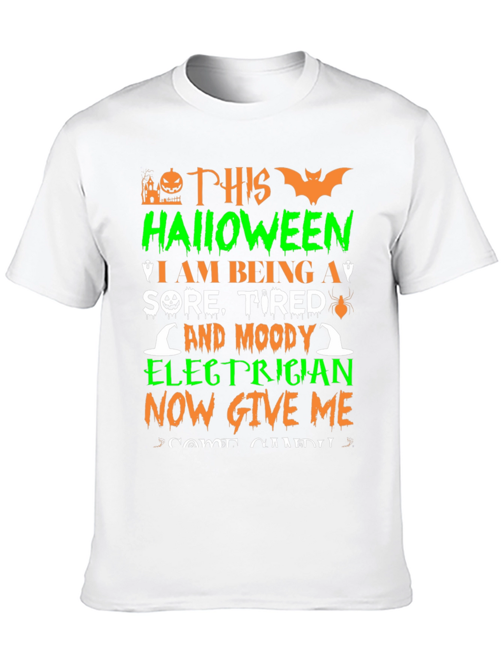 Halloween Electrician T-Shirt