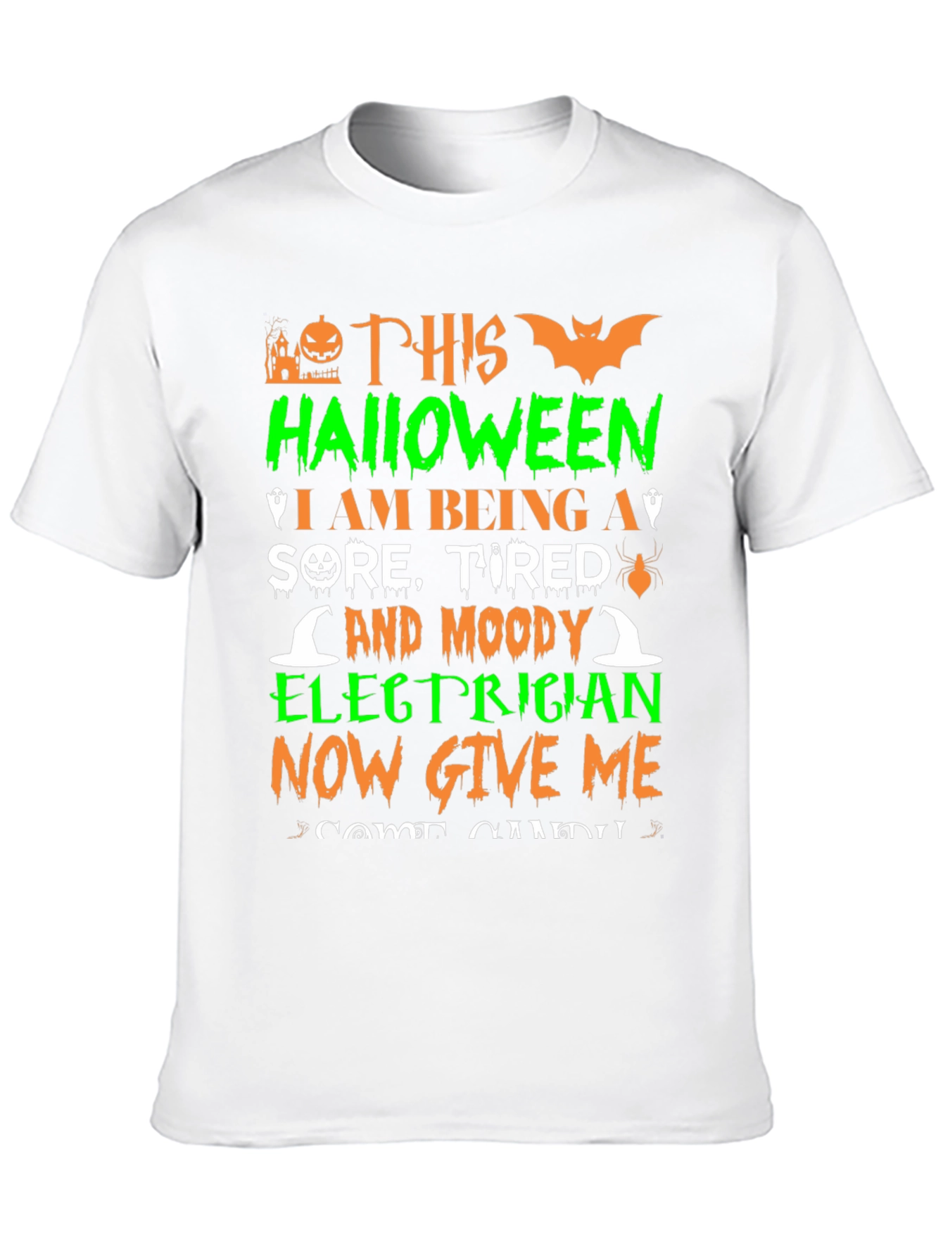 Halloween Electrician T-Shirt