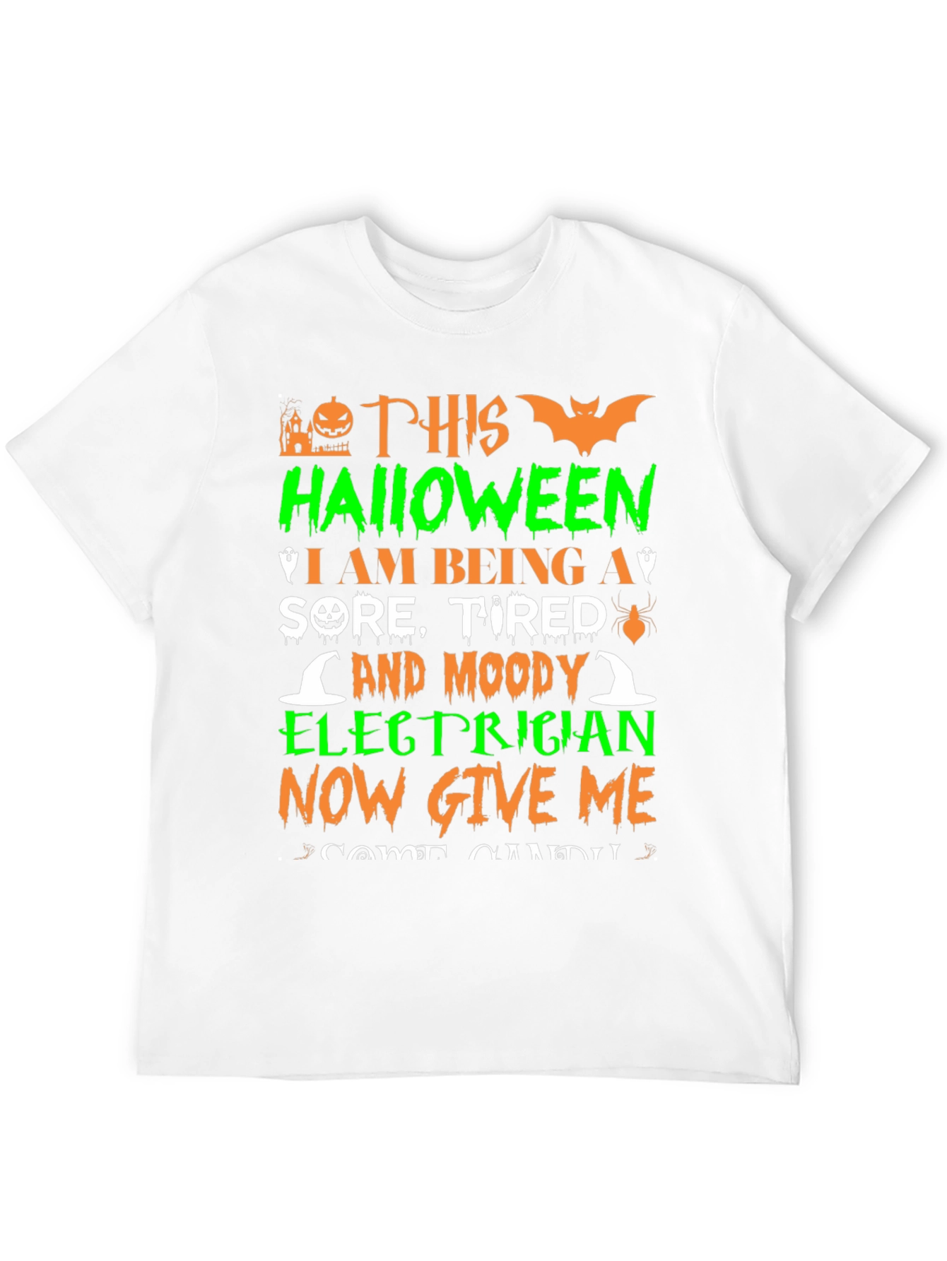 Halloween Electrician T-Shirt