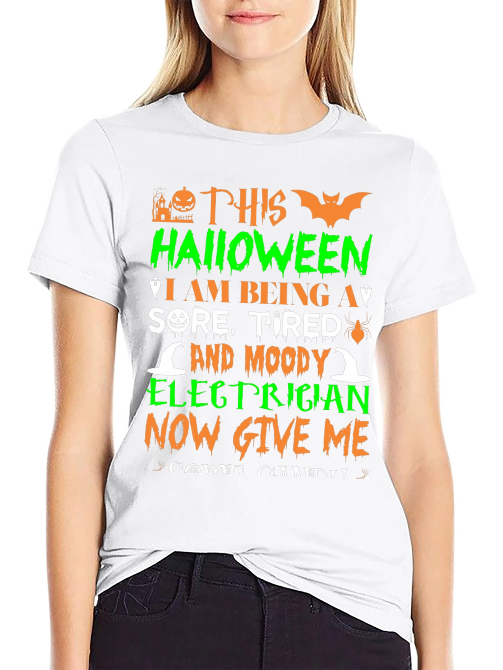 Halloween Electrician T-Shirt