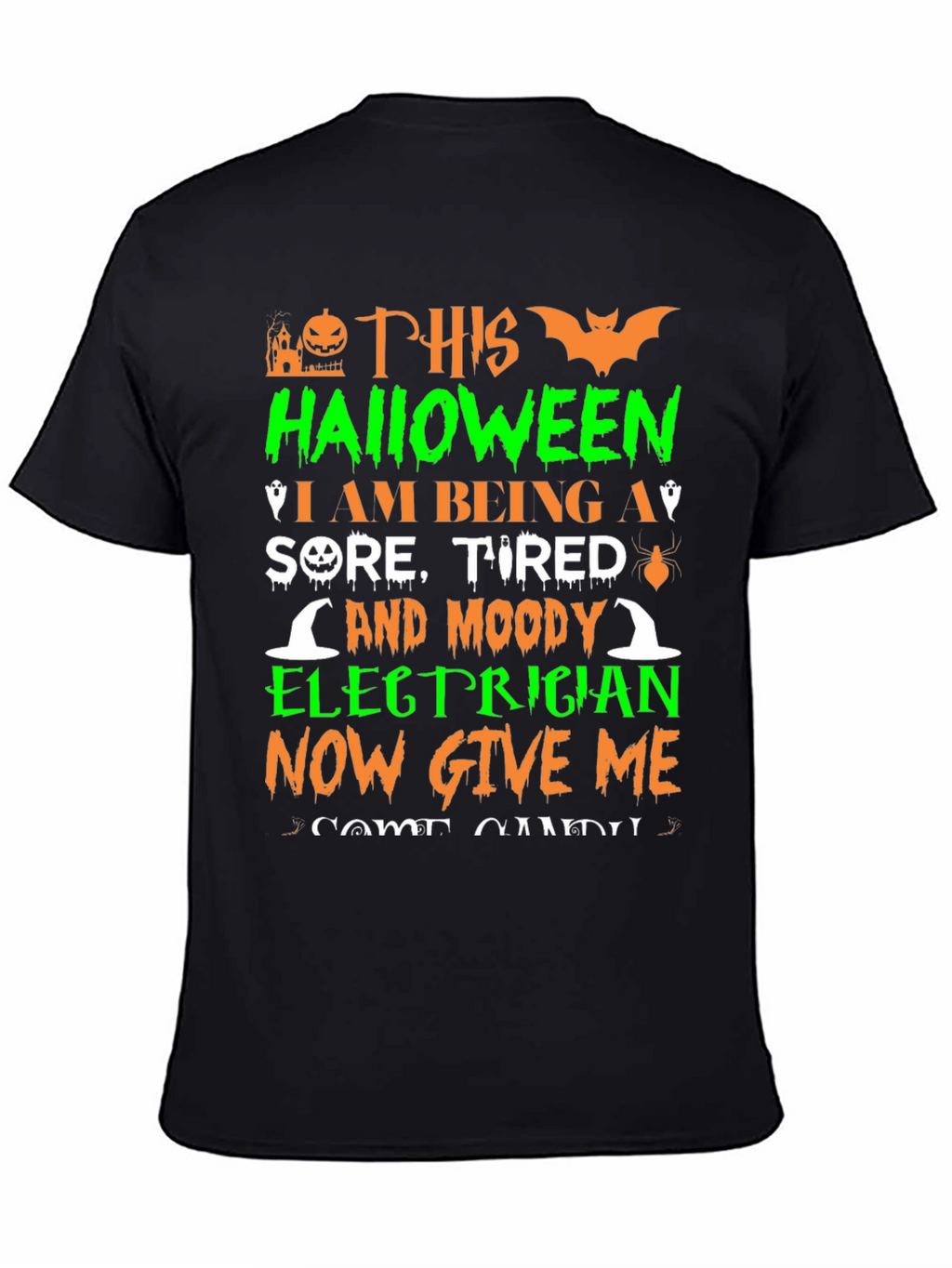 Halloween Electrician T-Shirt