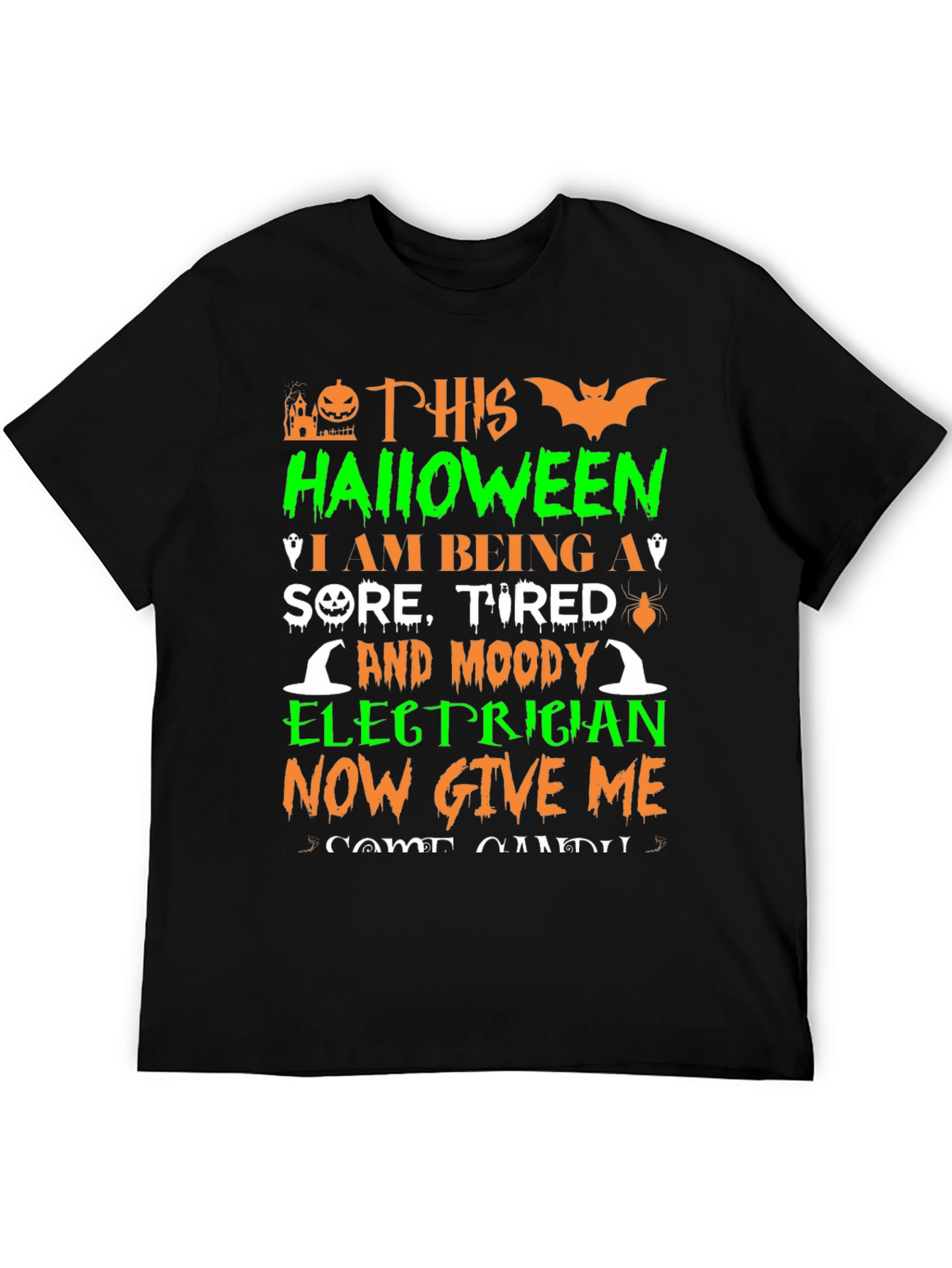 Halloween Electrician T-Shirt