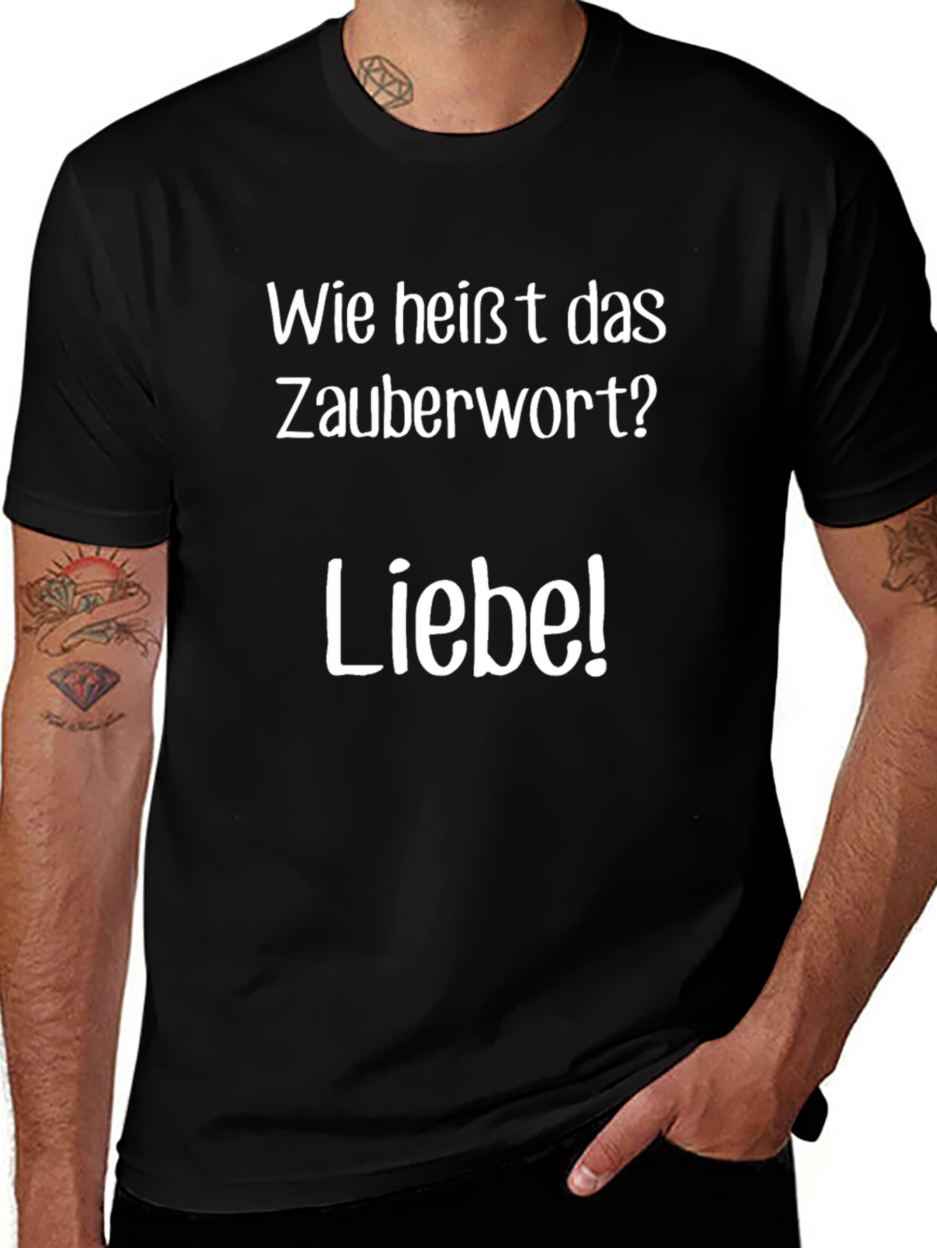 Wie Heisst Das Zauberwort T-Shirt - Liebe!