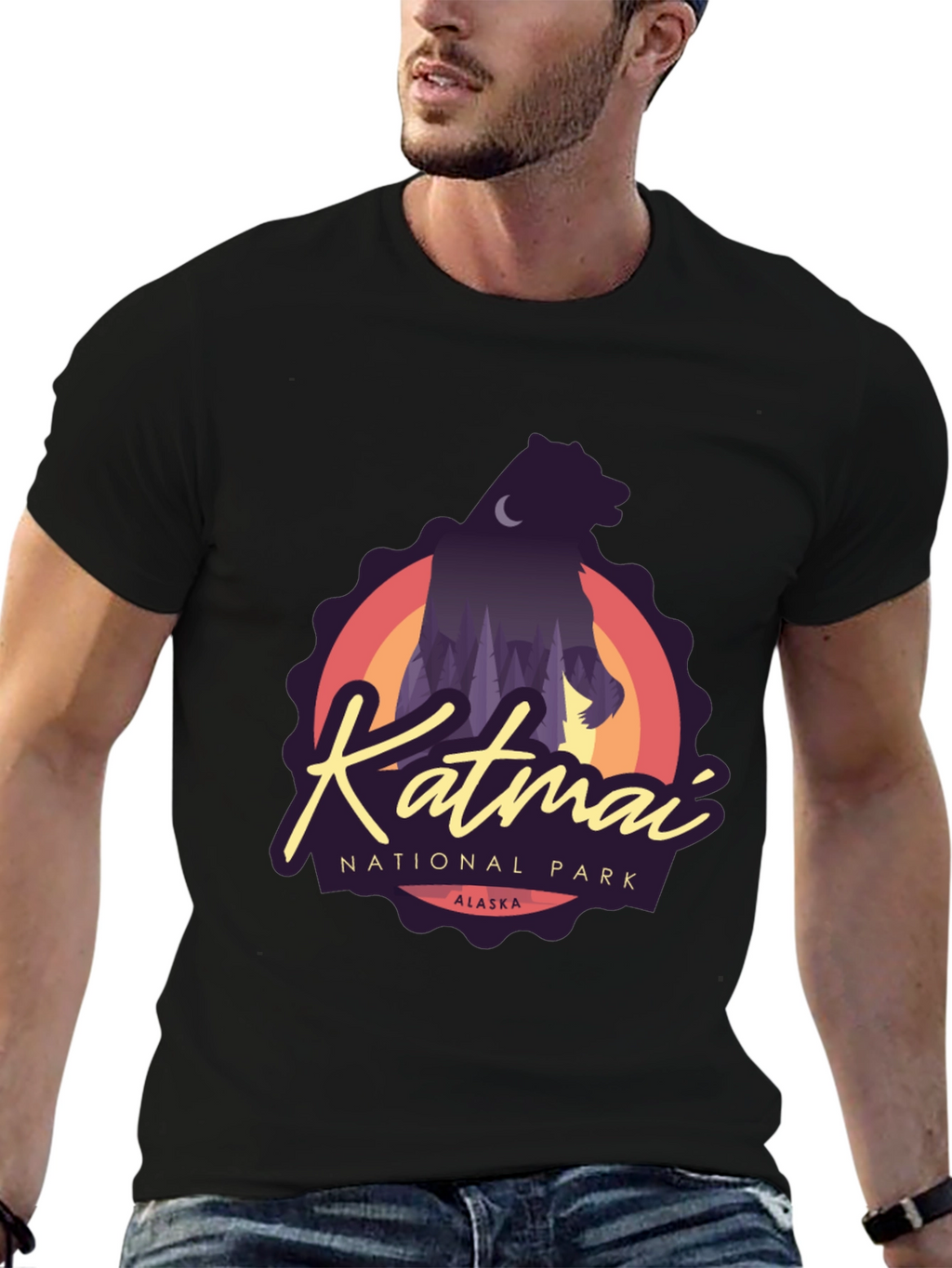Katmai National Park Bear T-Shirt