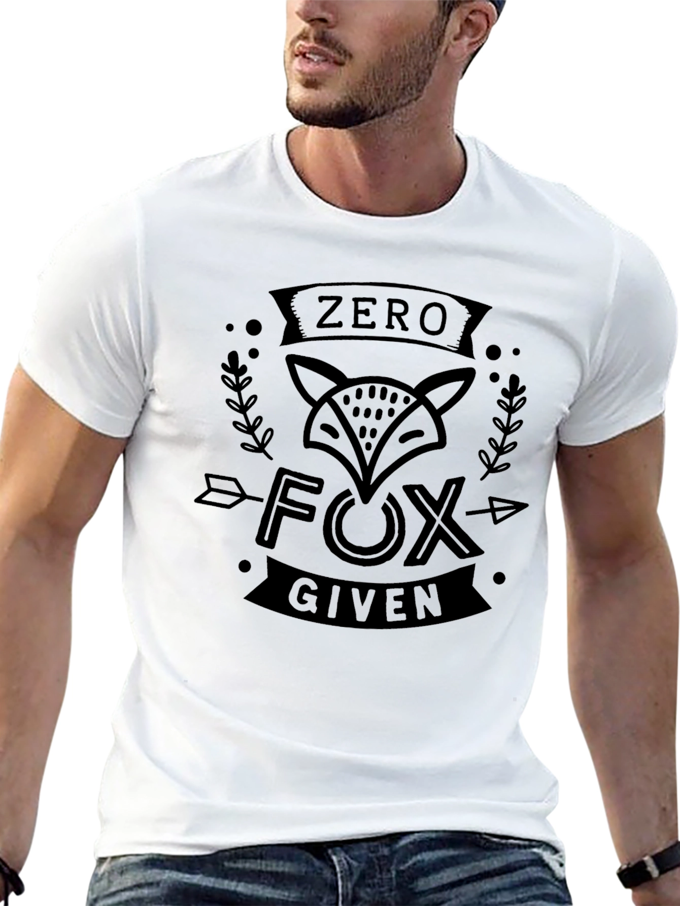 Zero Fox Given Graphic T-Shirt - Black