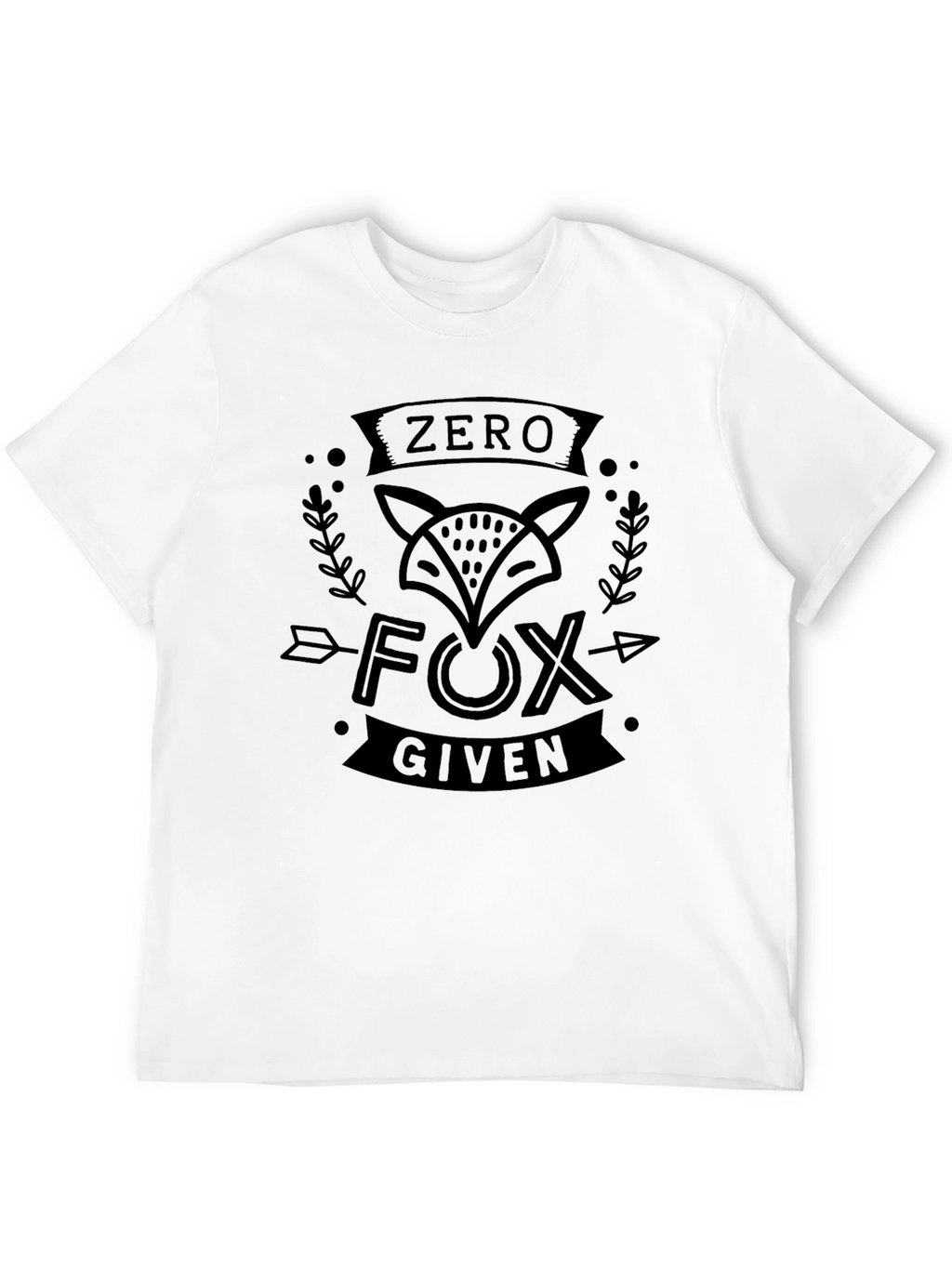 Zero Fox Given Graphic T-Shirt - Black