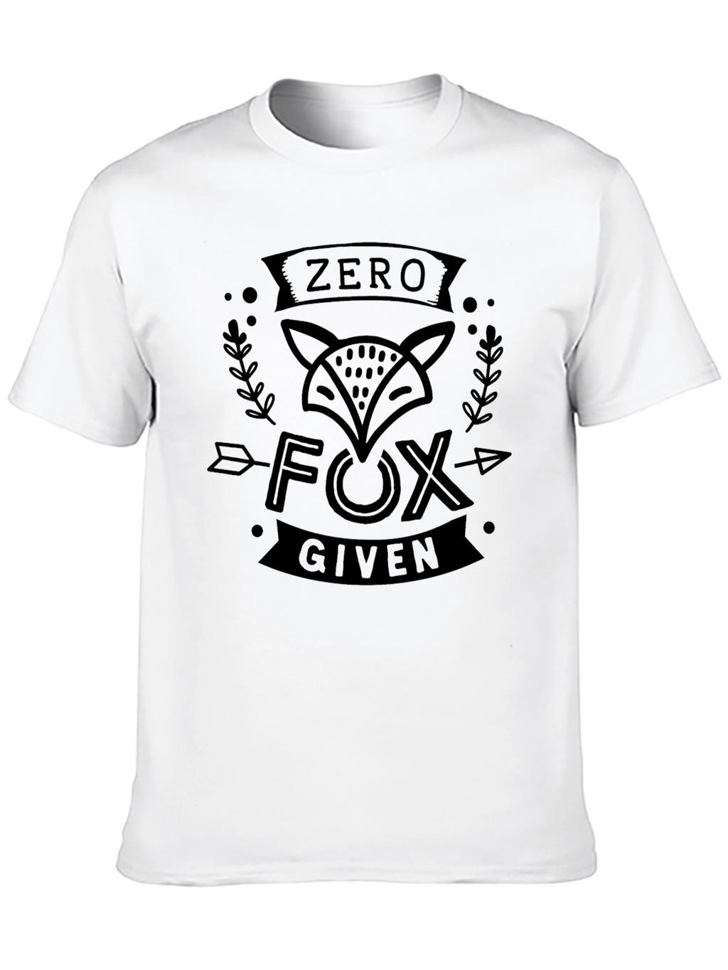 Zero Fox Given Graphic T-Shirt - Black