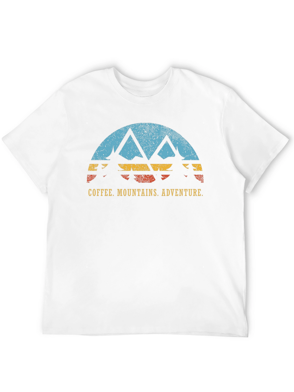 Coffee Mountains Adventure Black T-Shirt