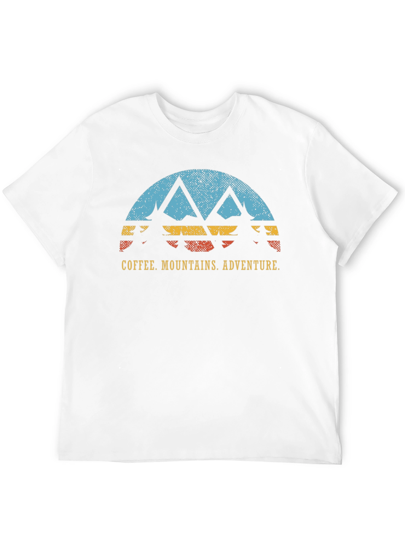 Coffee Mountains Adventure Black T-Shirt