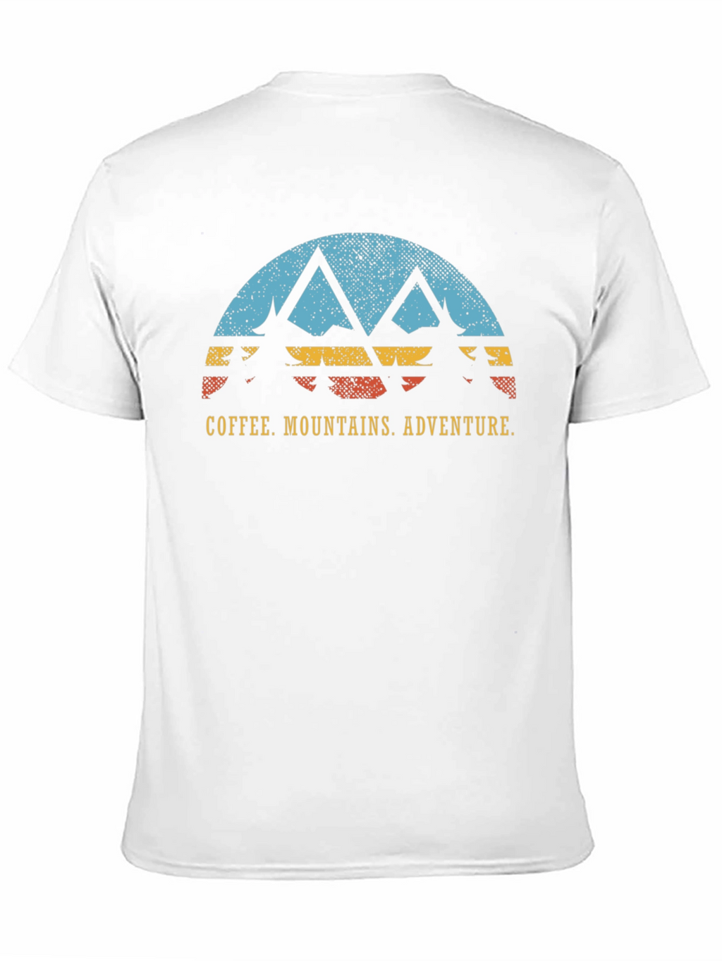 Coffee Mountains Adventure Black T-Shirt
