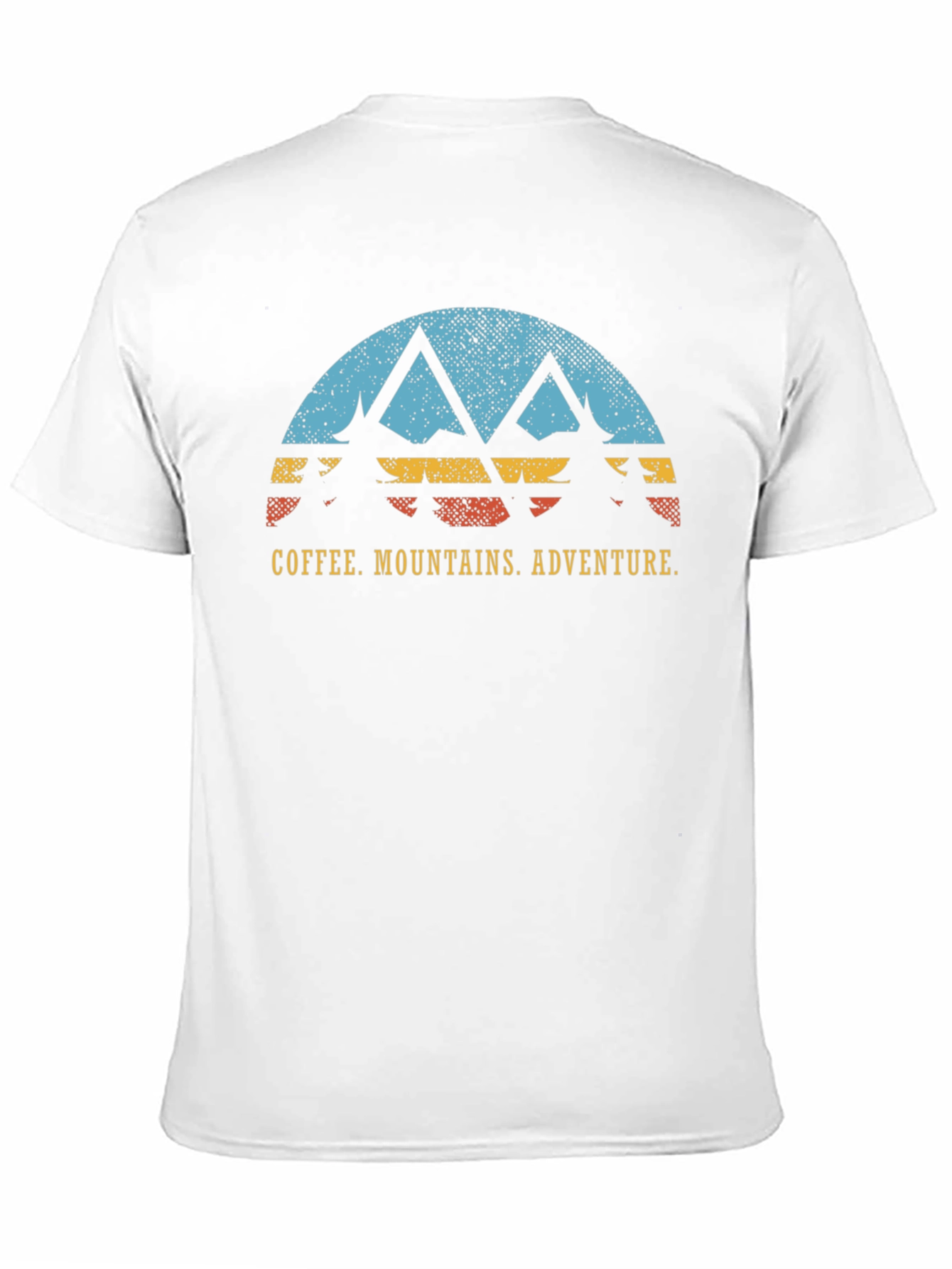 Coffee Mountains Adventure Black T-Shirt
