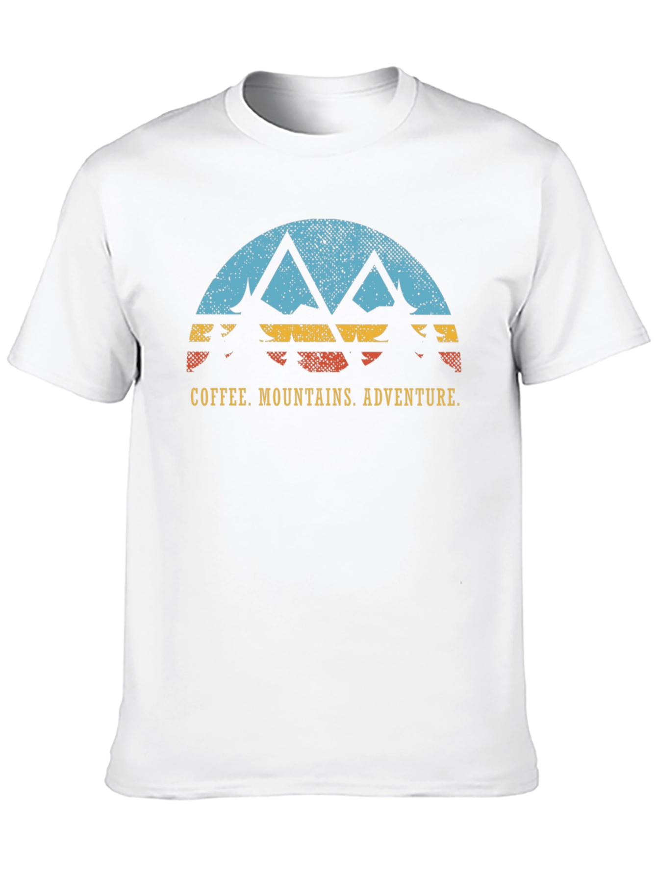 Coffee Mountains Adventure Black T-Shirt