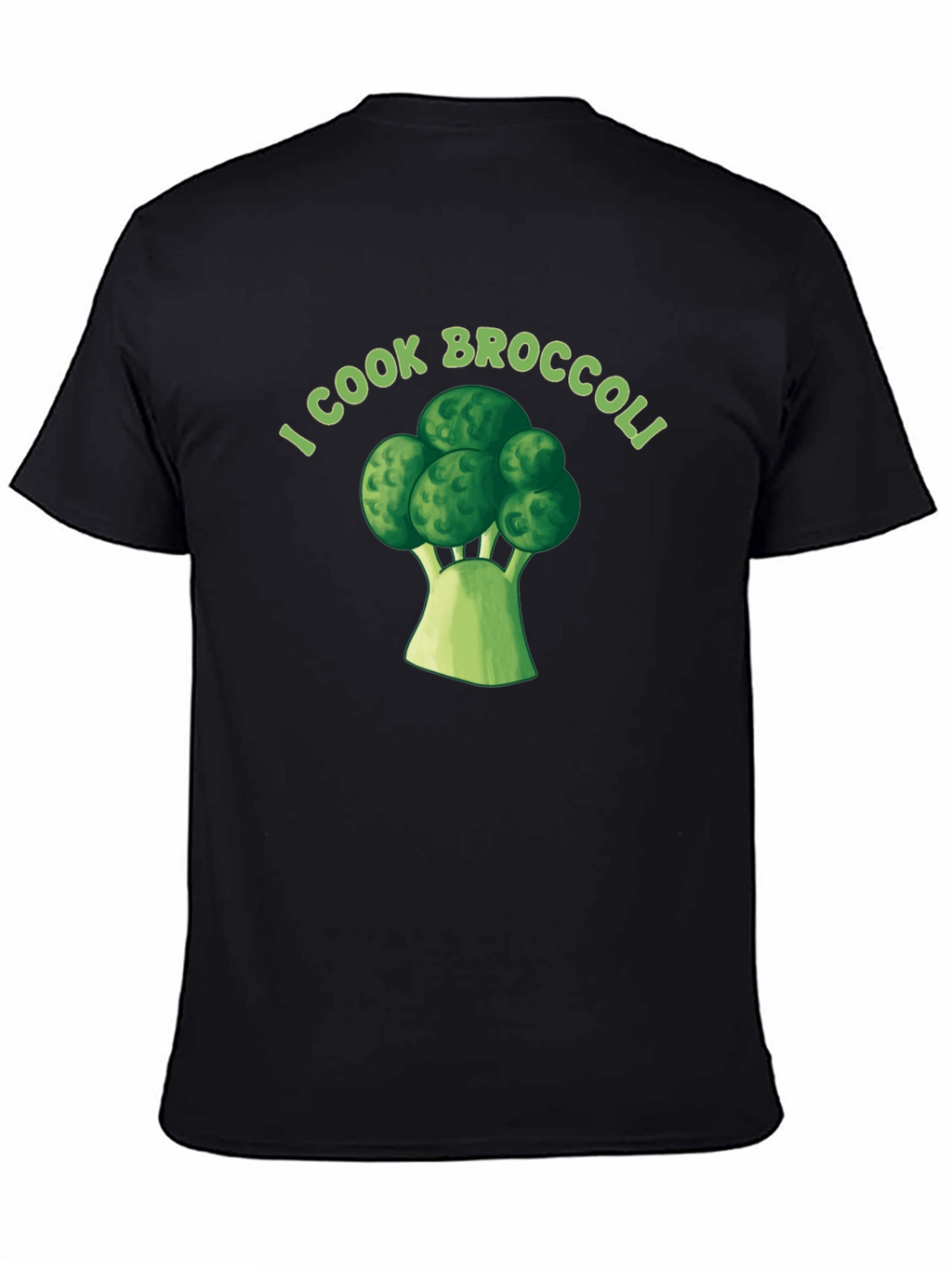 I Cook Broccoli T-Shirt - Funny Chef Tee