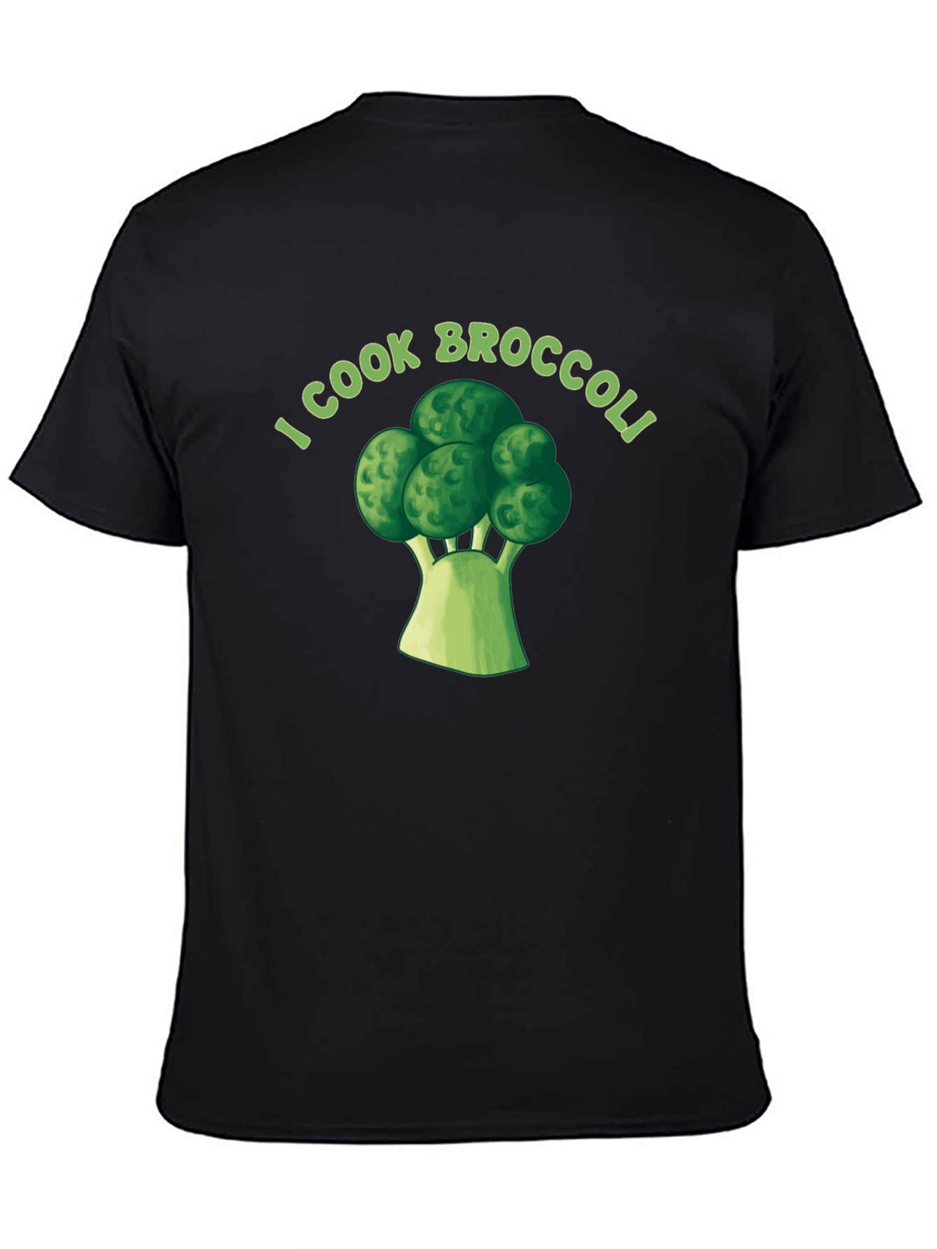 I Cook Broccoli T-Shirt - Funny Chef Tee