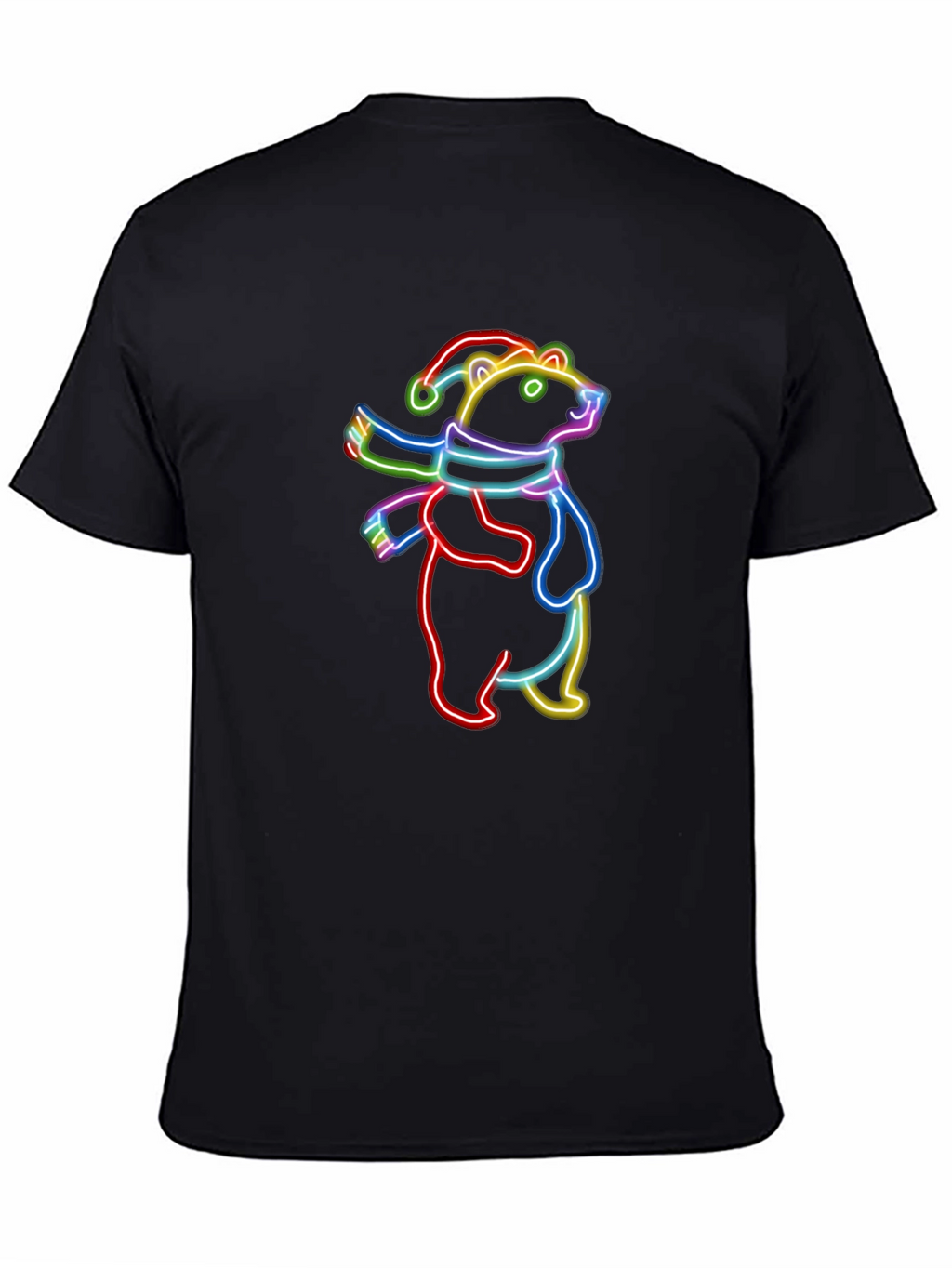 Neon Christmas Bear T-Shirt