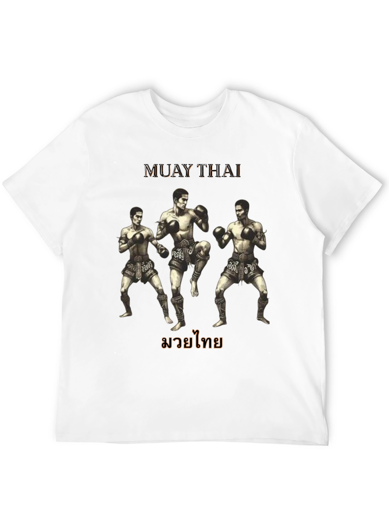 Muay Thai Fighters Graphic T-Shirt