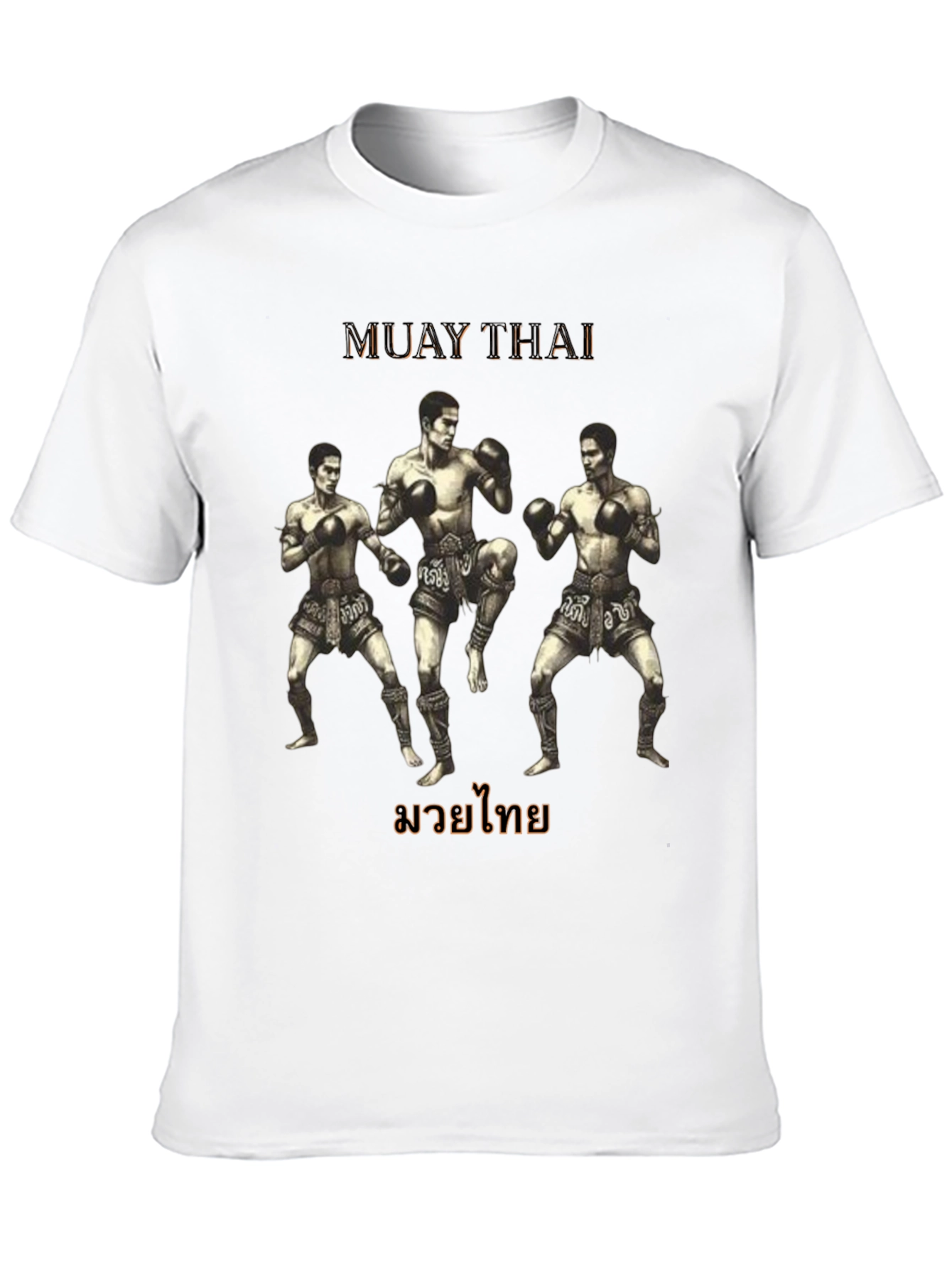 Muay Thai Fighters Graphic T-Shirt