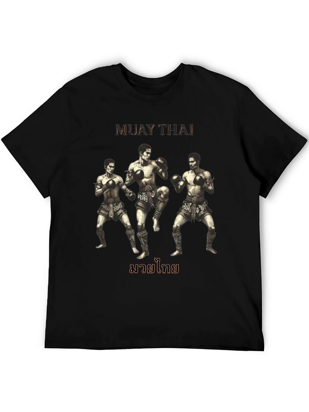 Muay Thai Fighters Graphic T-Shirt