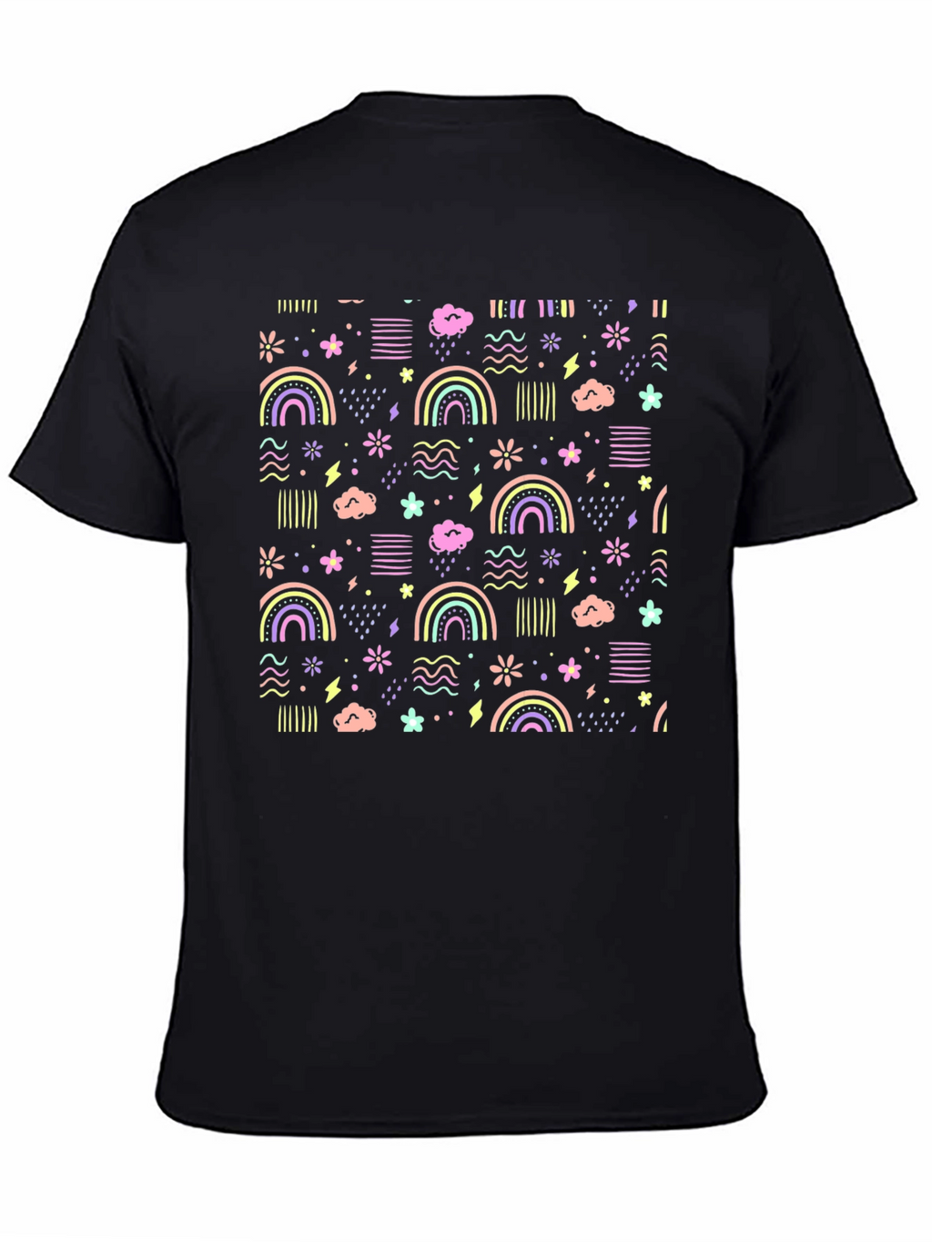 Rainbow Pastel Print Tee