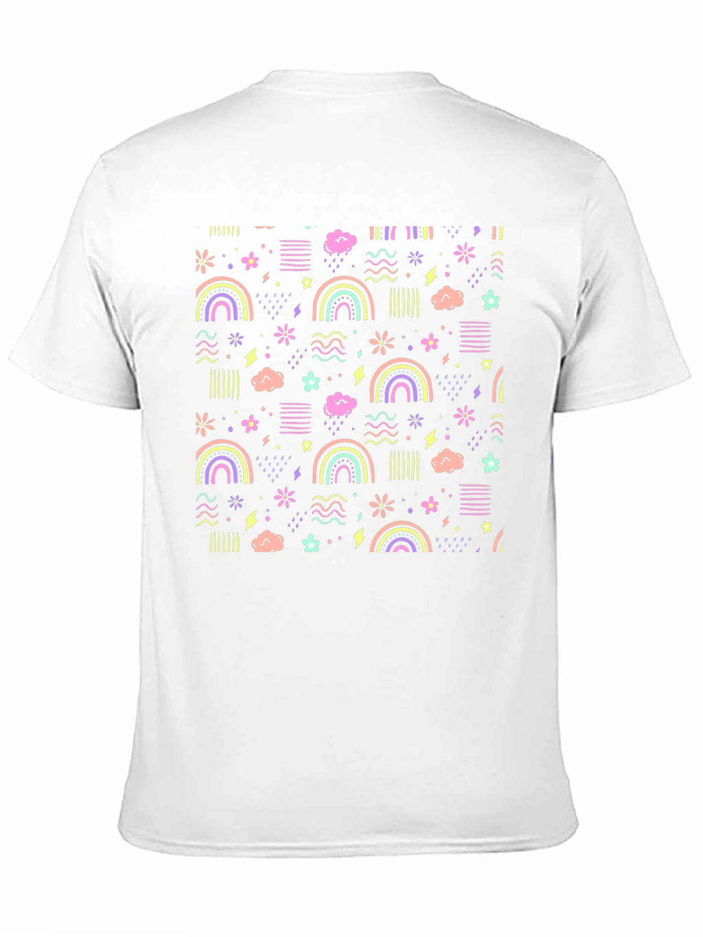Rainbow Pastel Print Tee