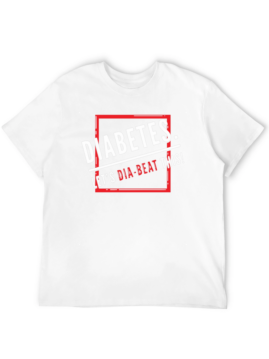 Diabetes Lets Dia-Beat This! Graphic T-Shirt