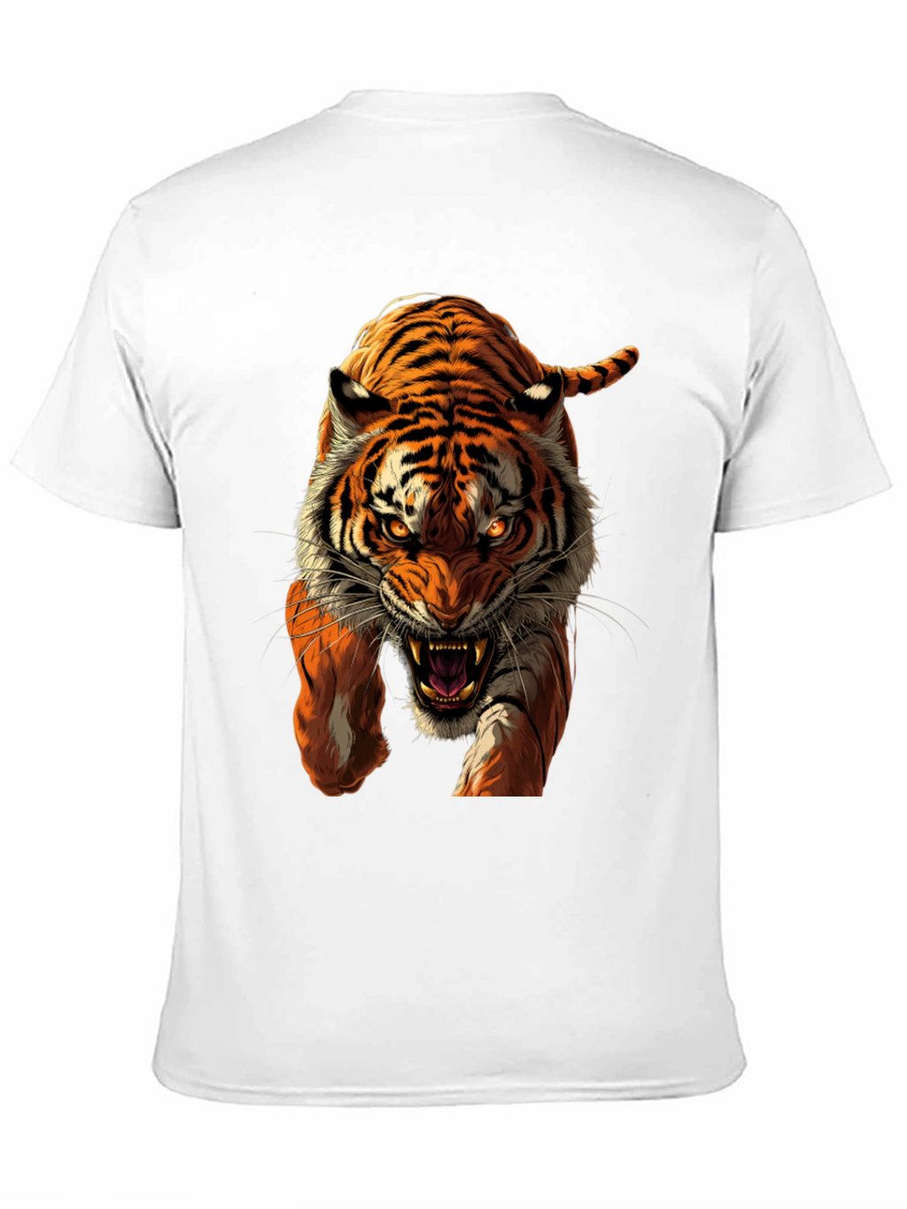 Tiger Graphic Black T-Shirt