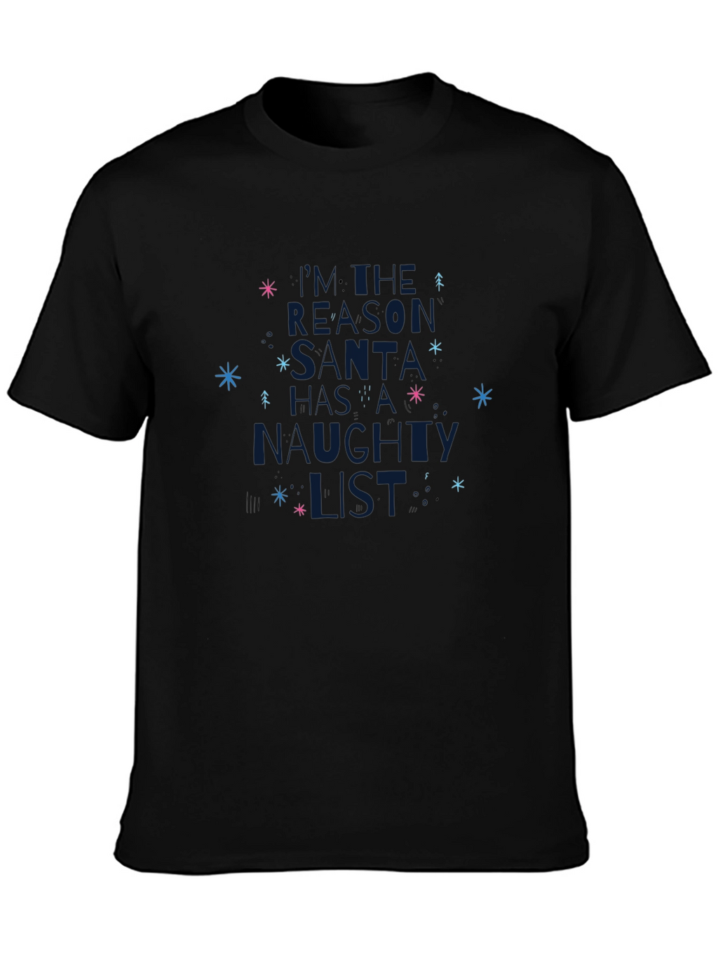 Naughty List Holiday Tee
