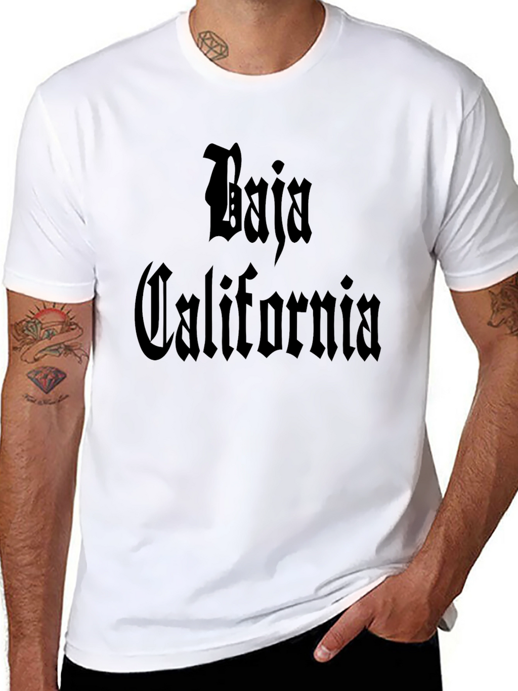 Baja California Graphic Tee - Black T-Shirt