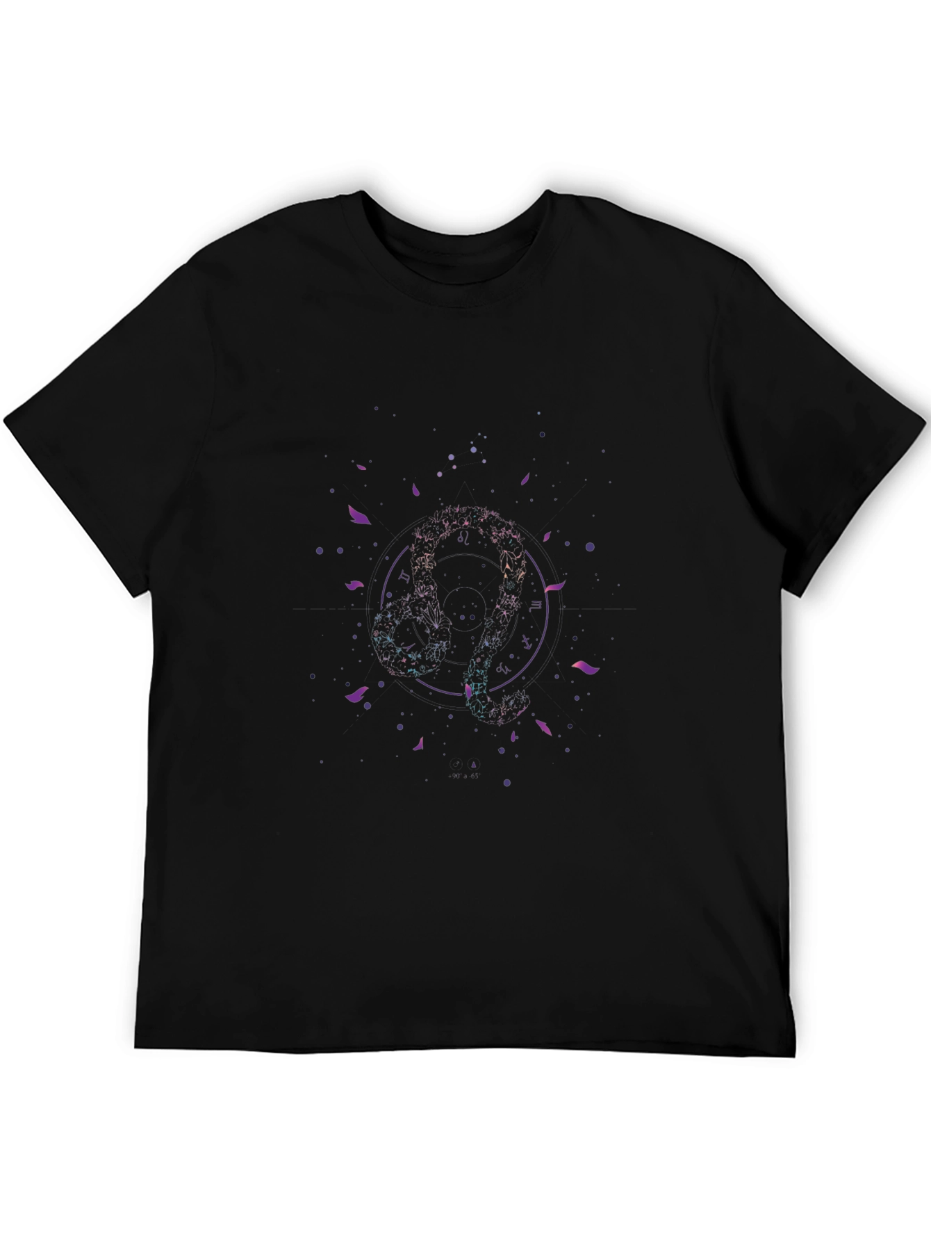 Cosmic Dream T-Shirt - Black Graphic Tee