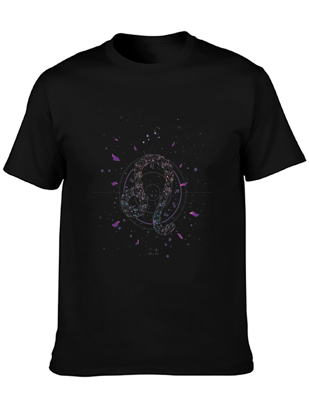 Cosmic Dream T-Shirt - Black Graphic Tee