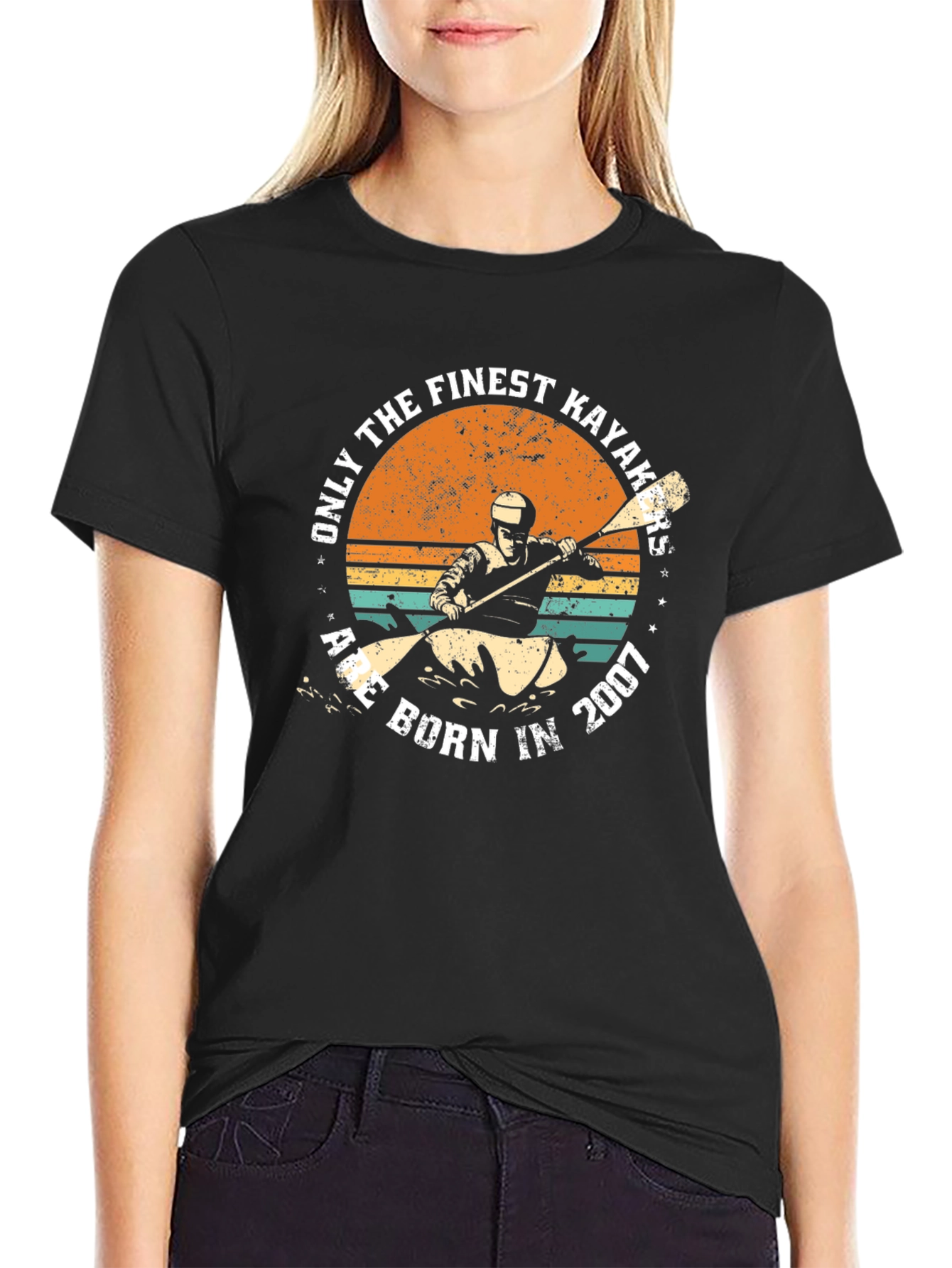Finest Kayakers Born in 2007 Graphic T-Shirt