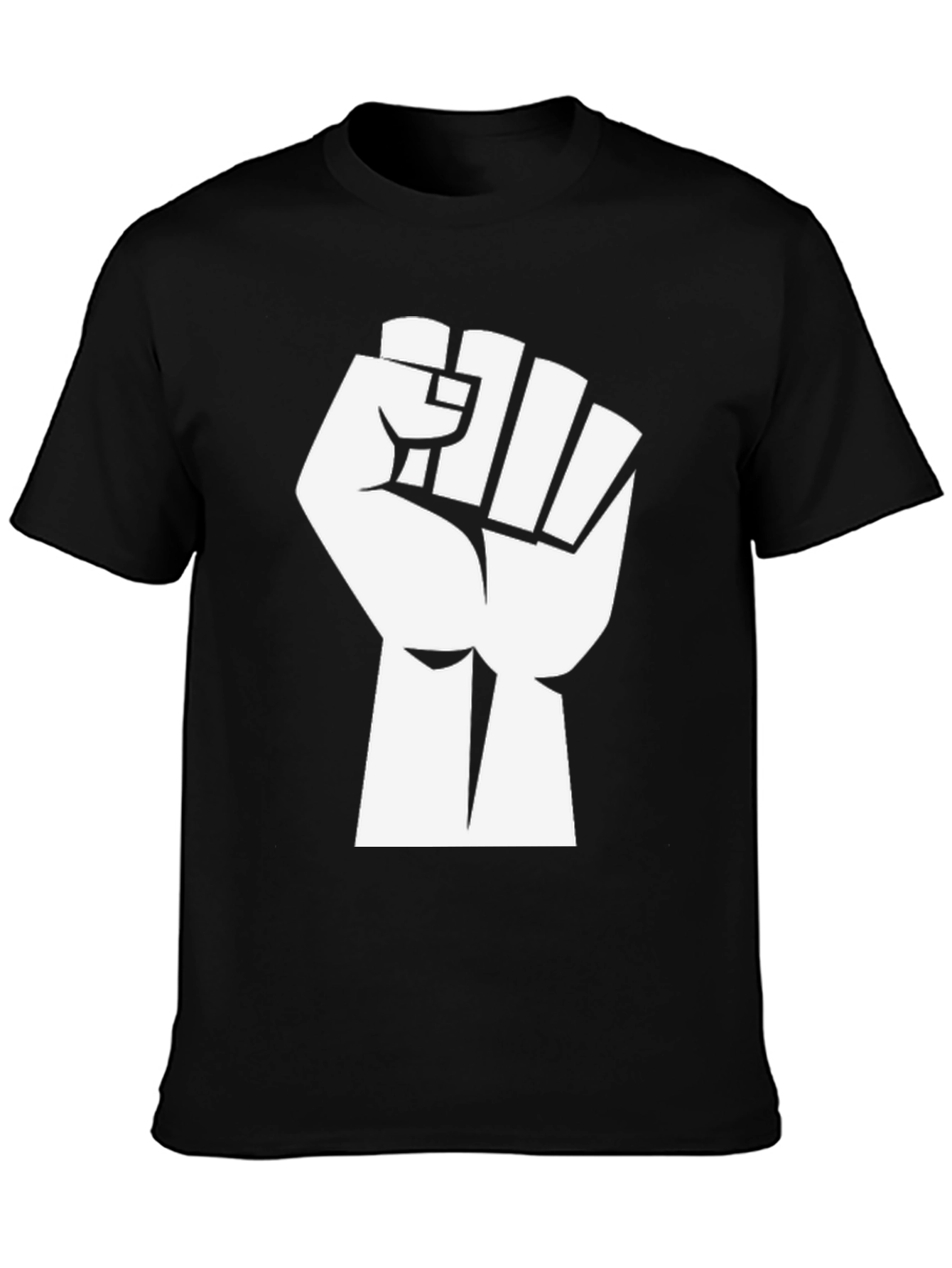 Empowered Fist Graphic T-Shirt - Black