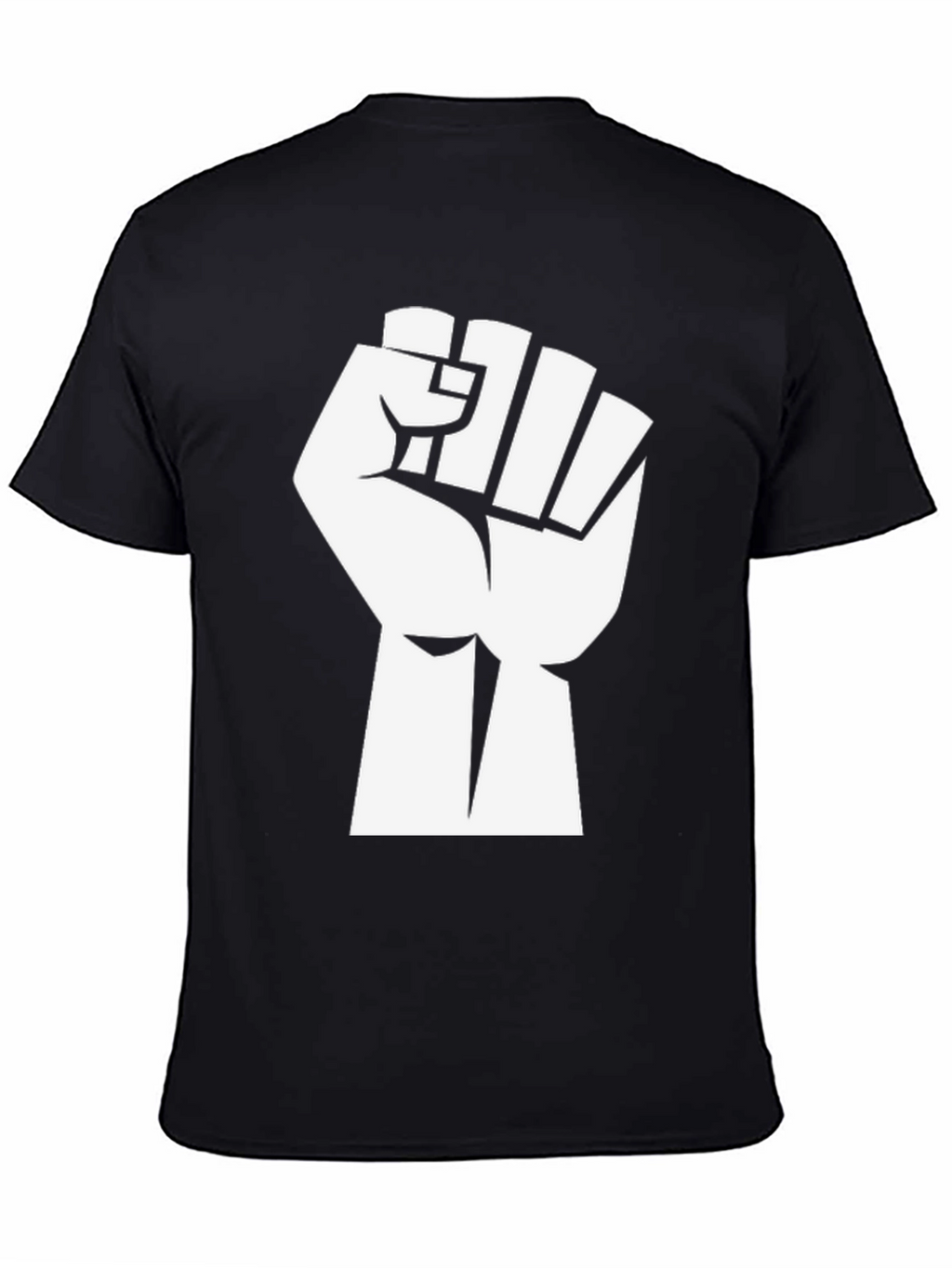 Empowered Fist Graphic T-Shirt - Black