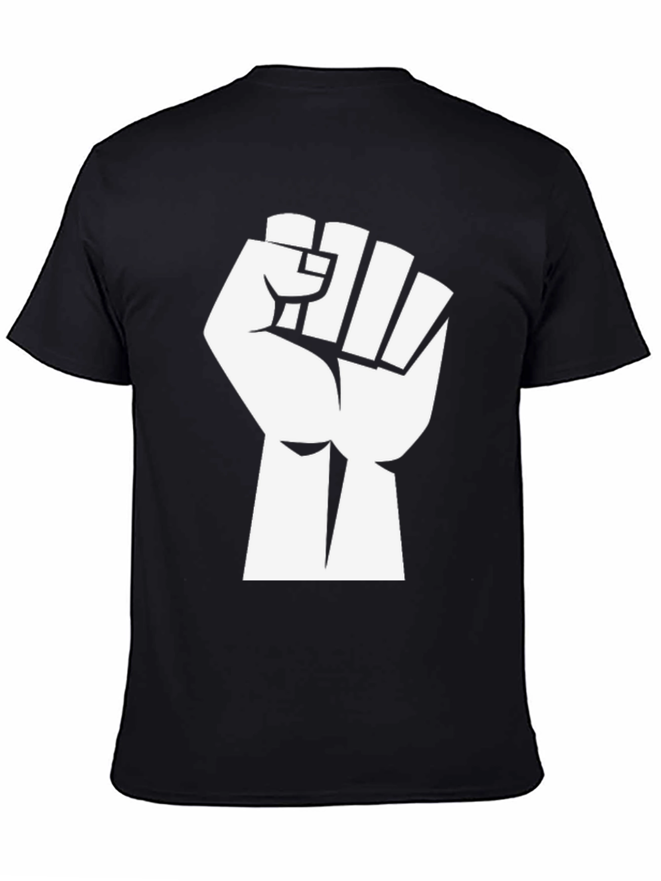 Empowered Fist Graphic T-Shirt - Black