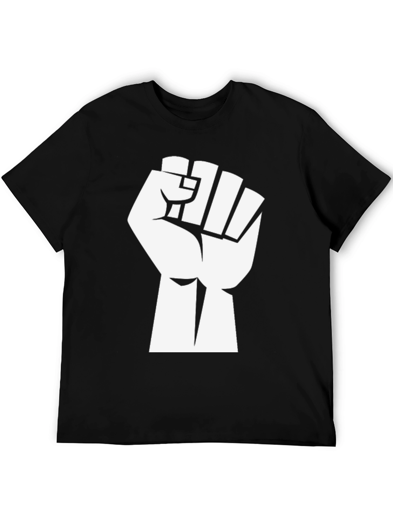 Empowered Fist Graphic T-Shirt - Black