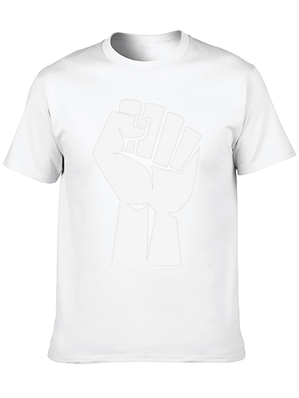 Empowered Fist Graphic T-Shirt - Black