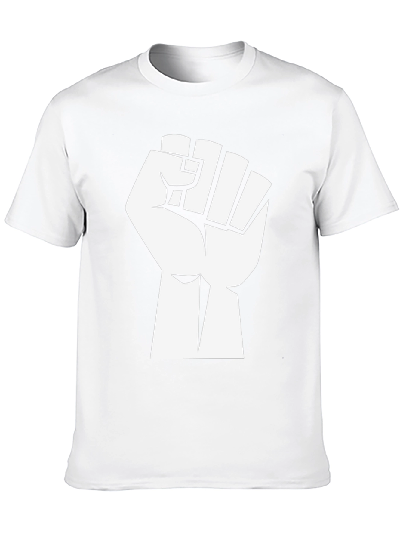 Empowered Fist Graphic T-Shirt - Black