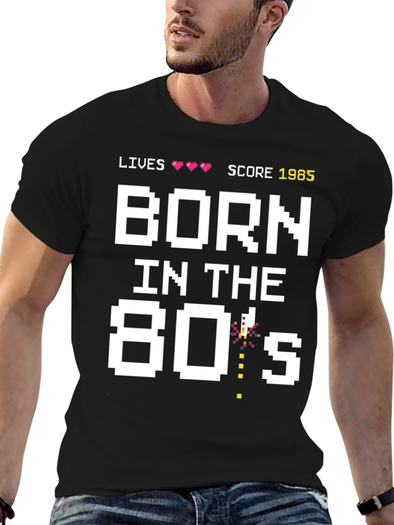 Born in the 80s Retro Gaming T-Shirt