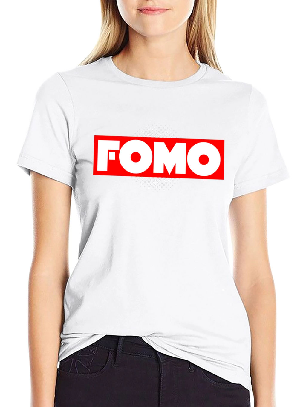 FOMO Graphic Tee - Black Casual Shirt