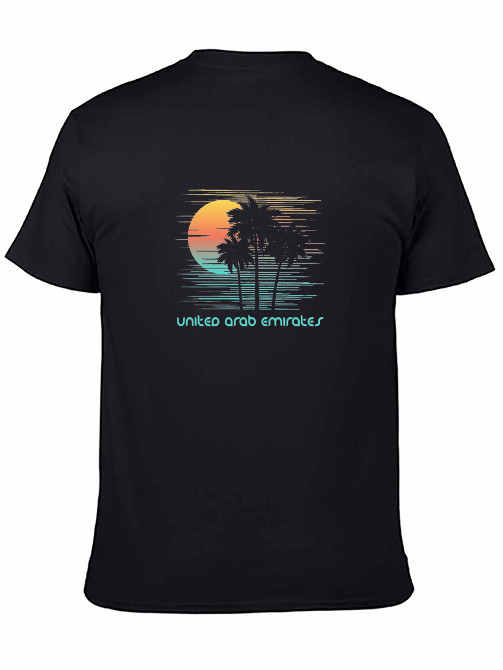 United Arab Emirates Sunset Graphic T-Shirt