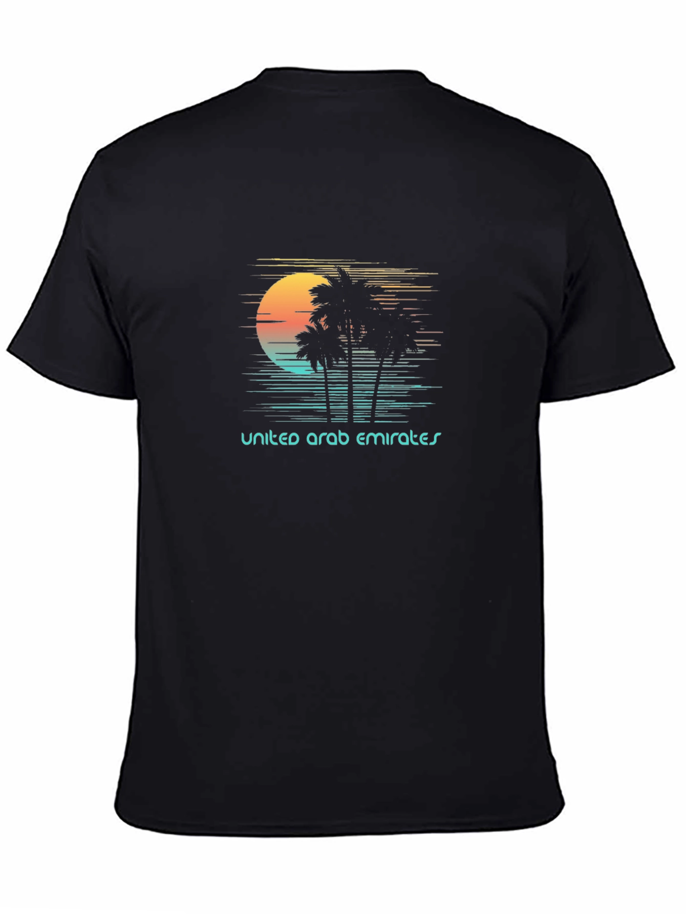 United Arab Emirates Sunset Graphic T-Shirt